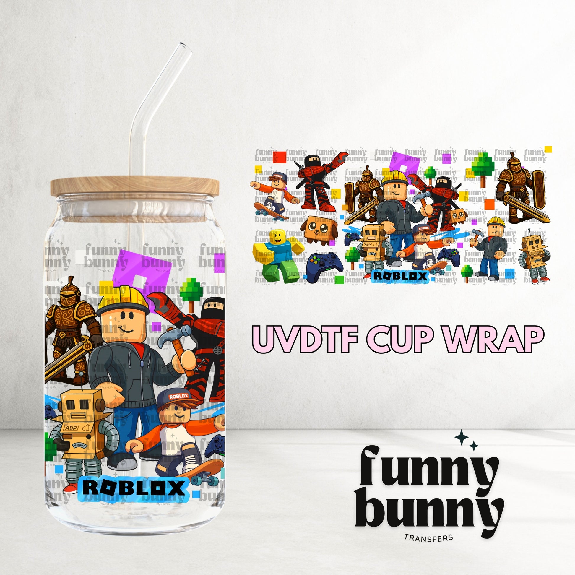 16OZ103 - 16oz UVDTF Cup Wrap