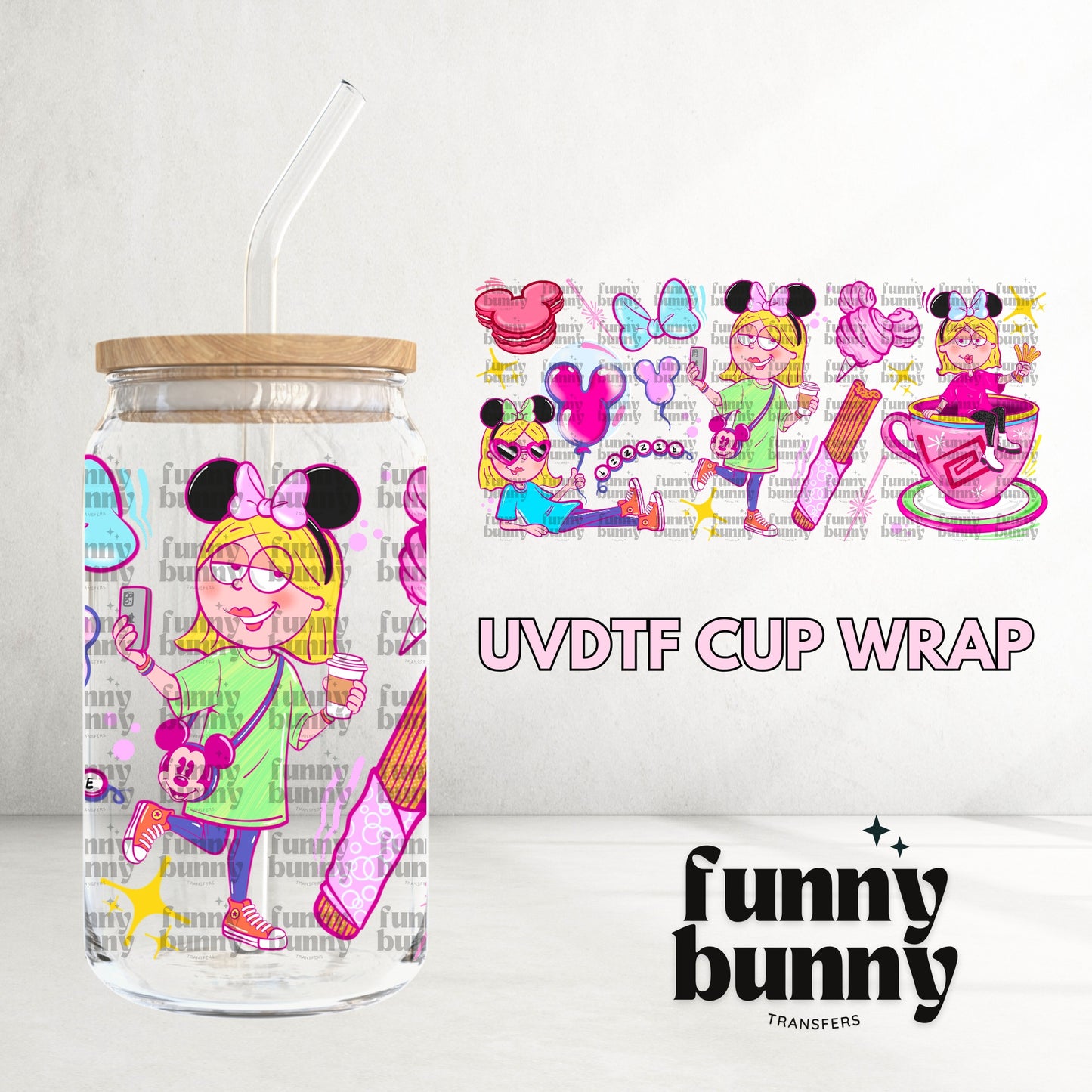 16OZ104 - 16oz UVDTF Cup Wrap