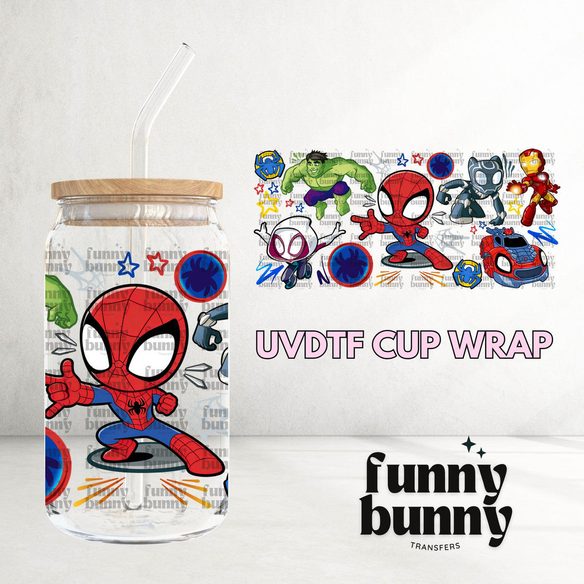 16OZ106 - 16oz UVDTF Cup Wrap