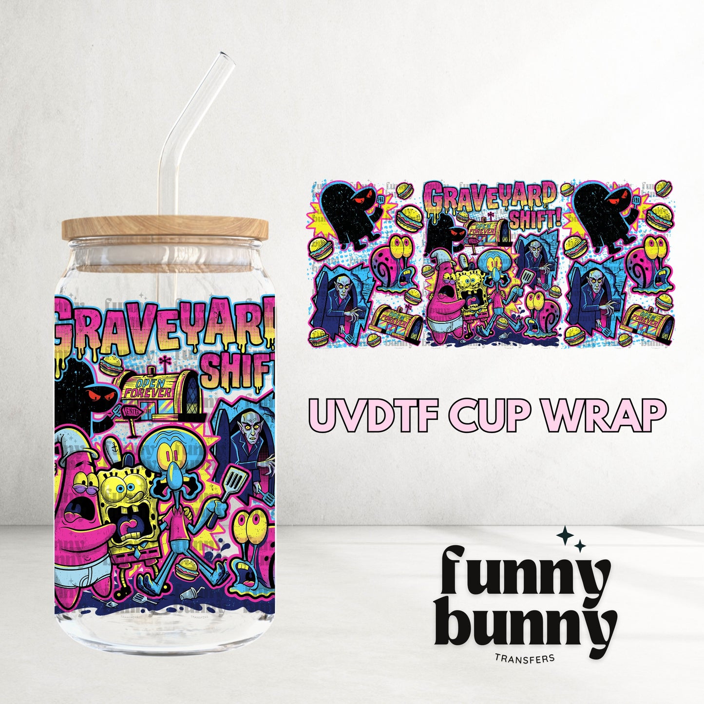 16OZ109 - 16oz UVDTF Cup Wrap