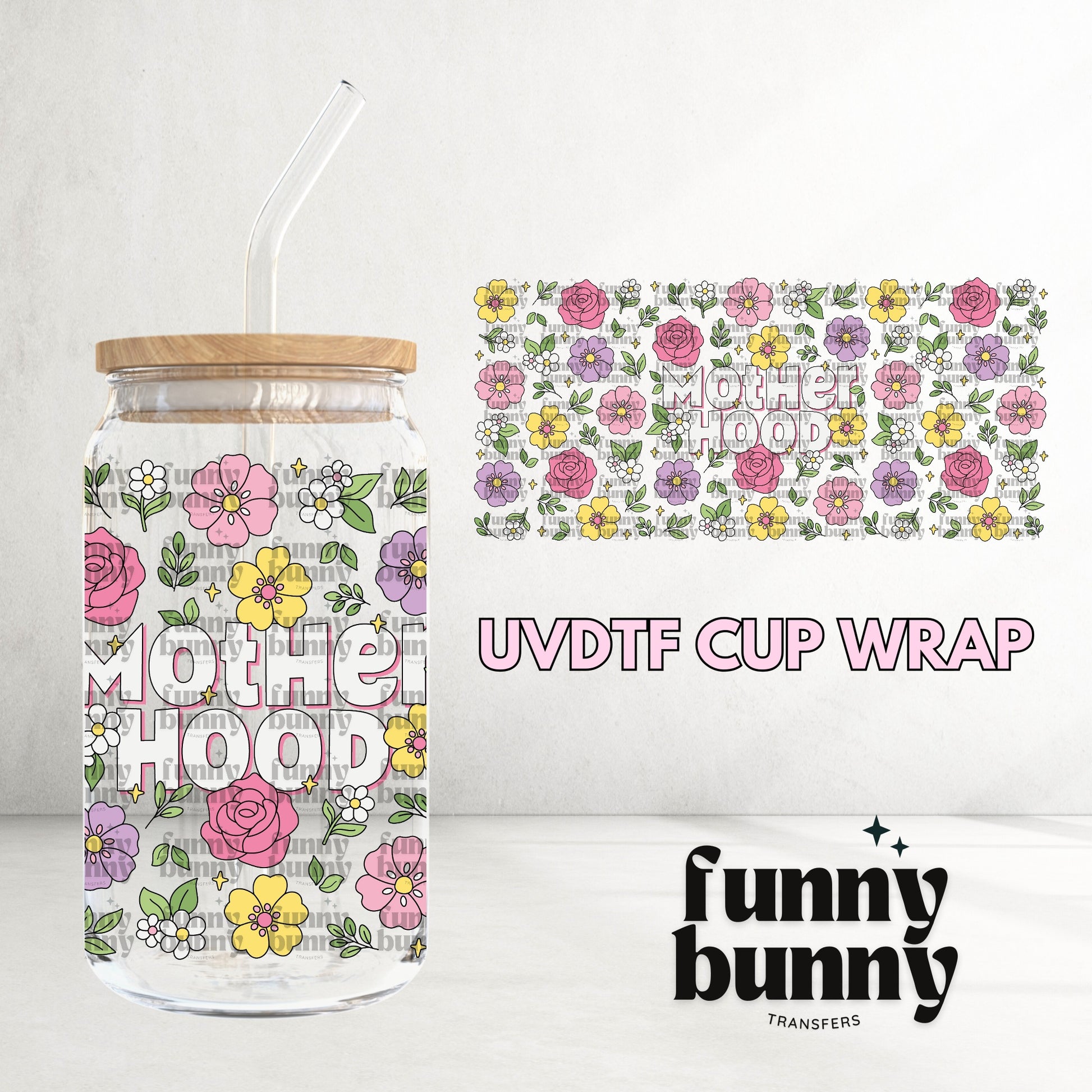 16OZ11 - 16oz UVDTF Cup Wrap