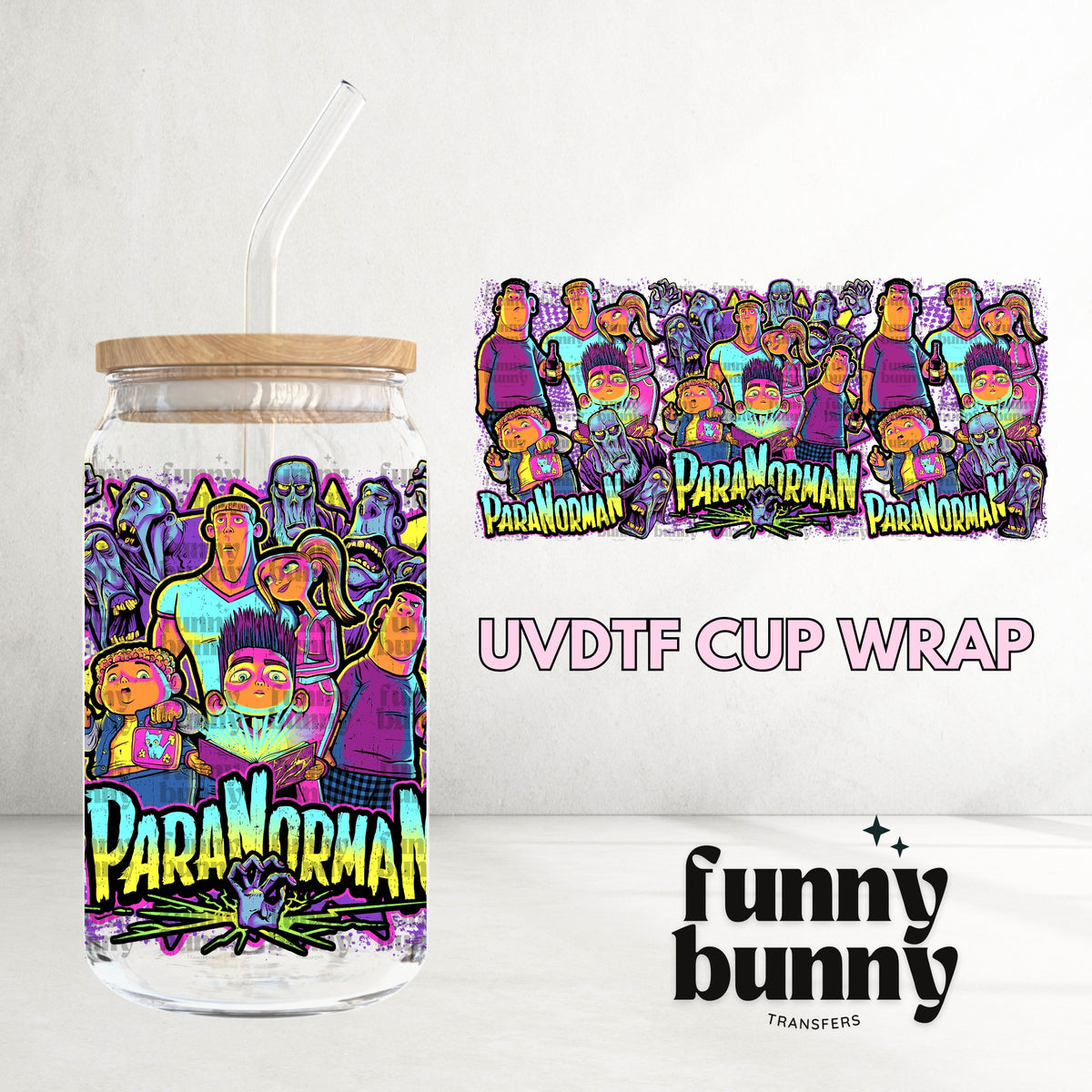 16OZ111 - 16oz UVDTF Cup Wrap