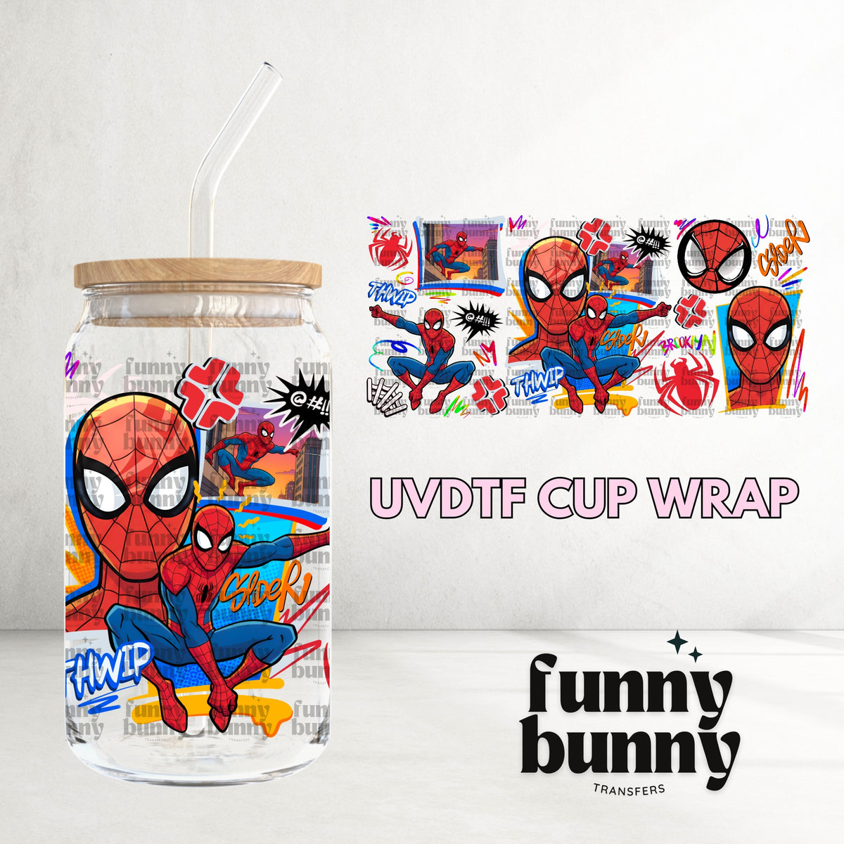16OZ121 - 16oz UVDTF Cup Wrap