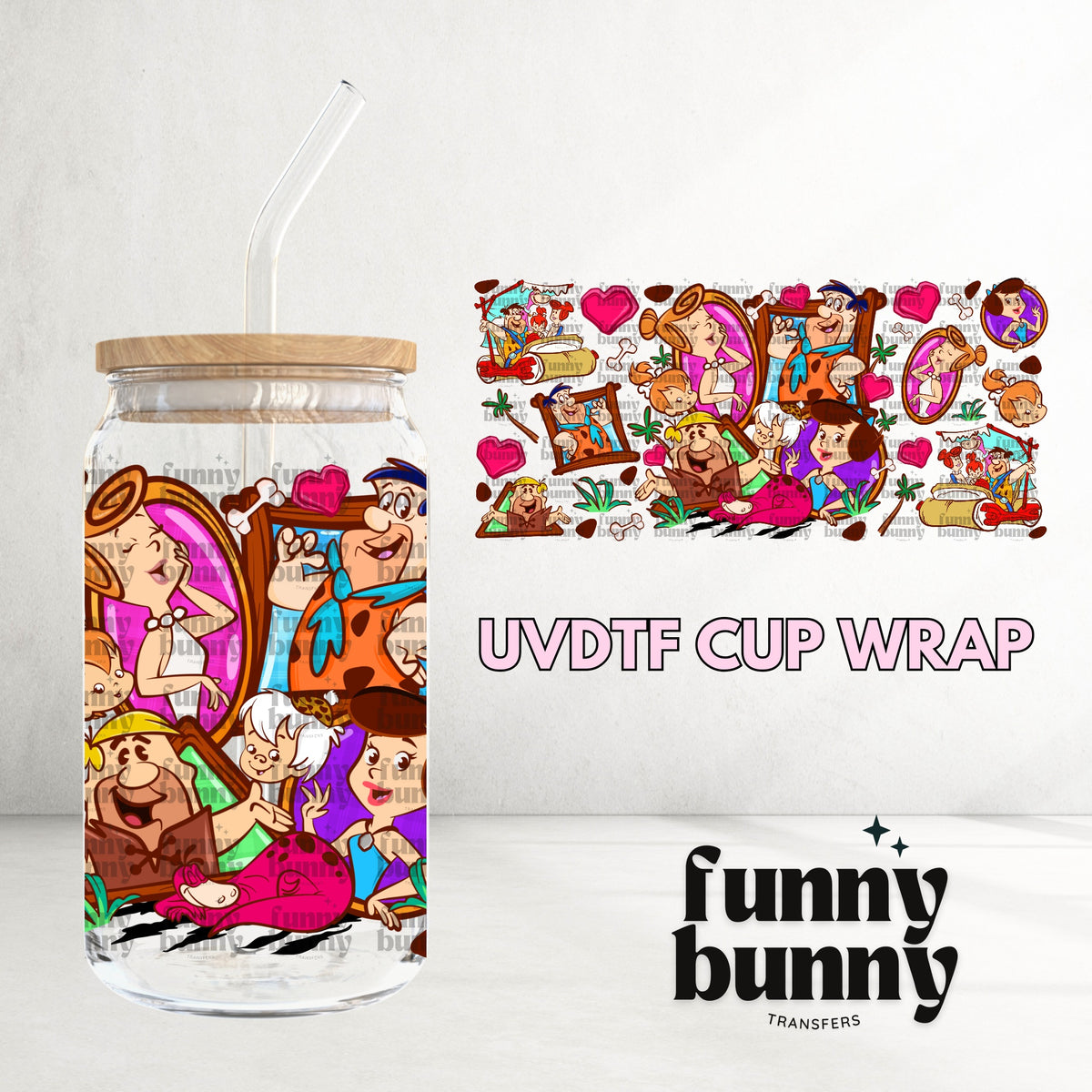 16OZ130 - 16oz UVDTF Cup Wrap