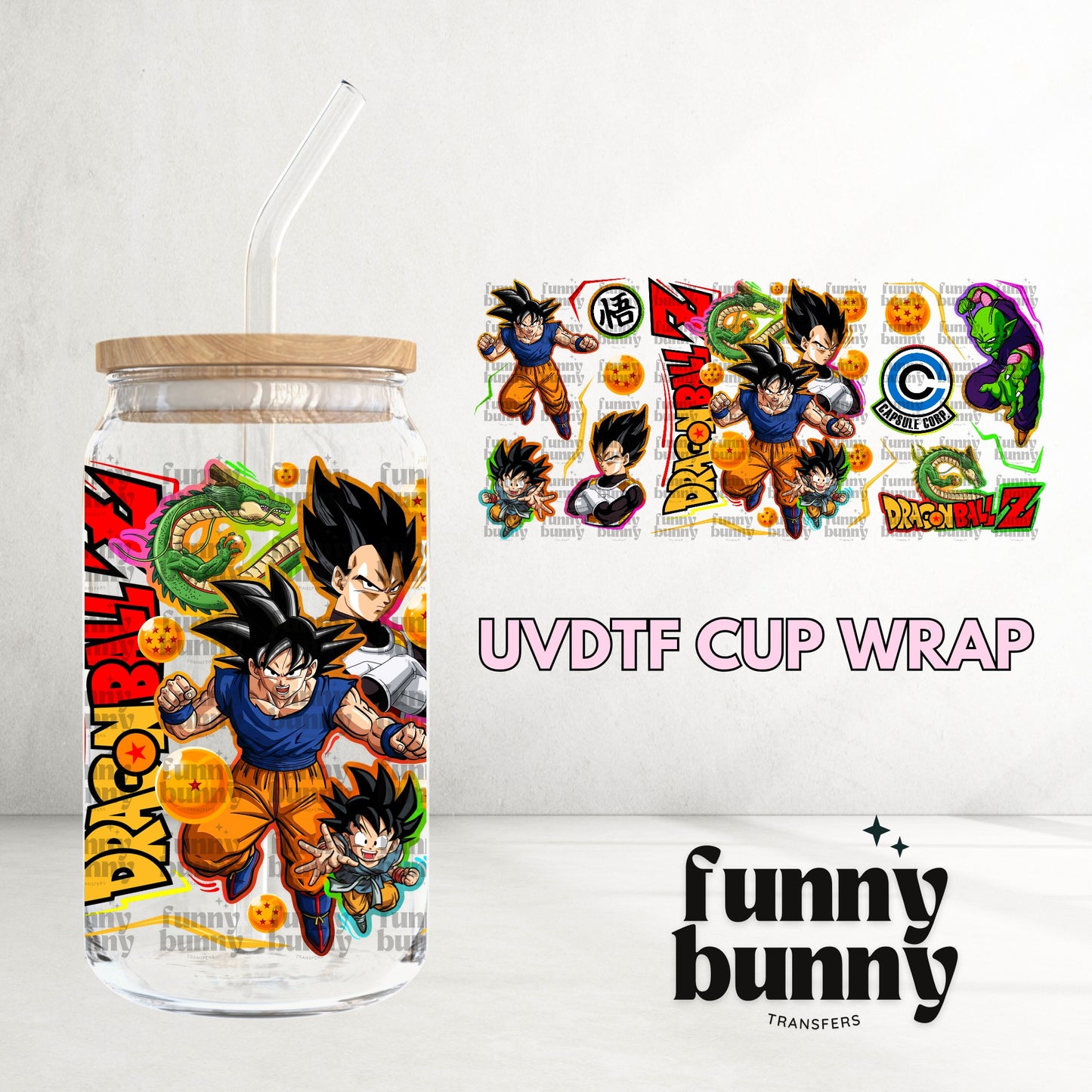 16OZ133 - 16oz UVDTF Cup Wrap