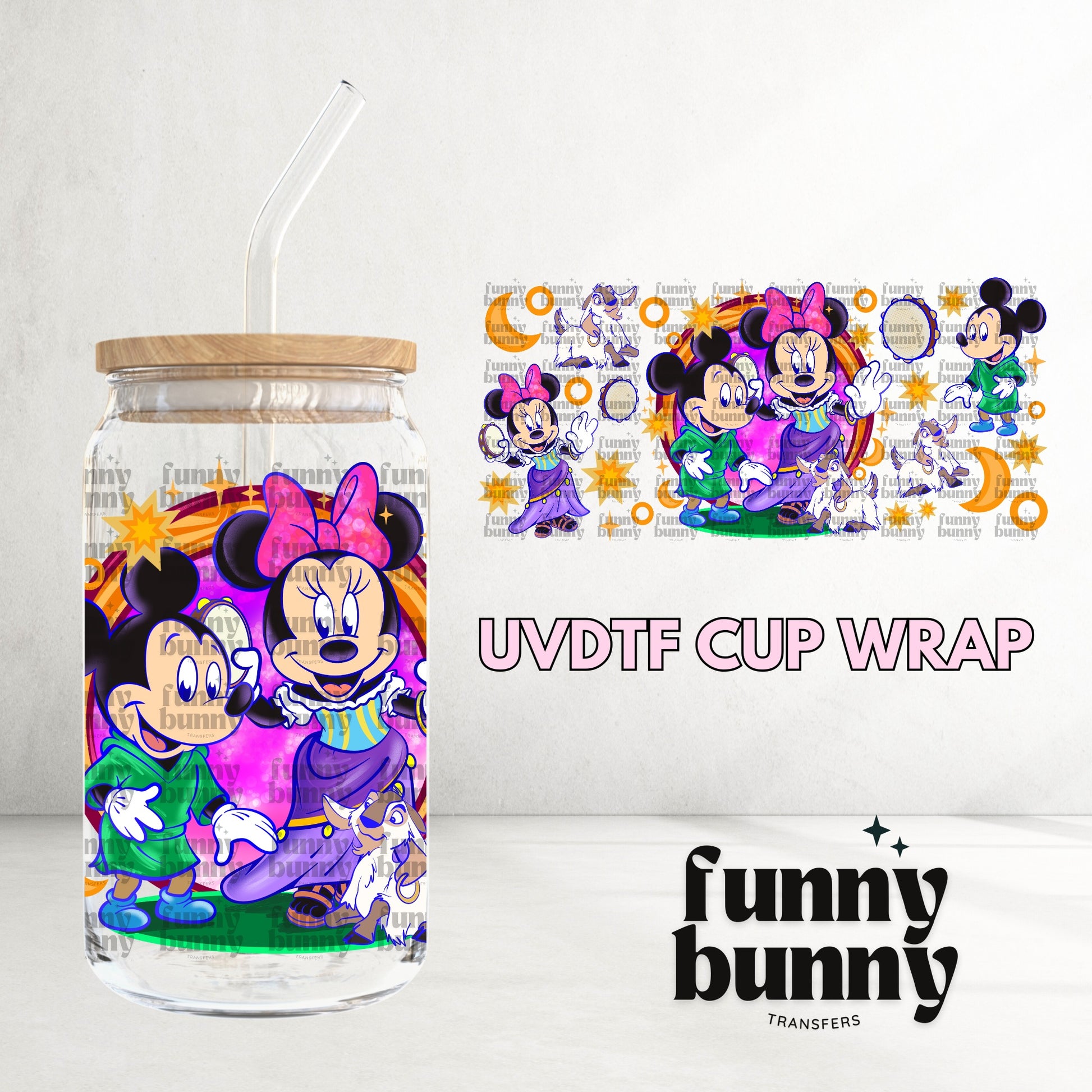16OZ136 - 16oz UVDTF Cup Wrap