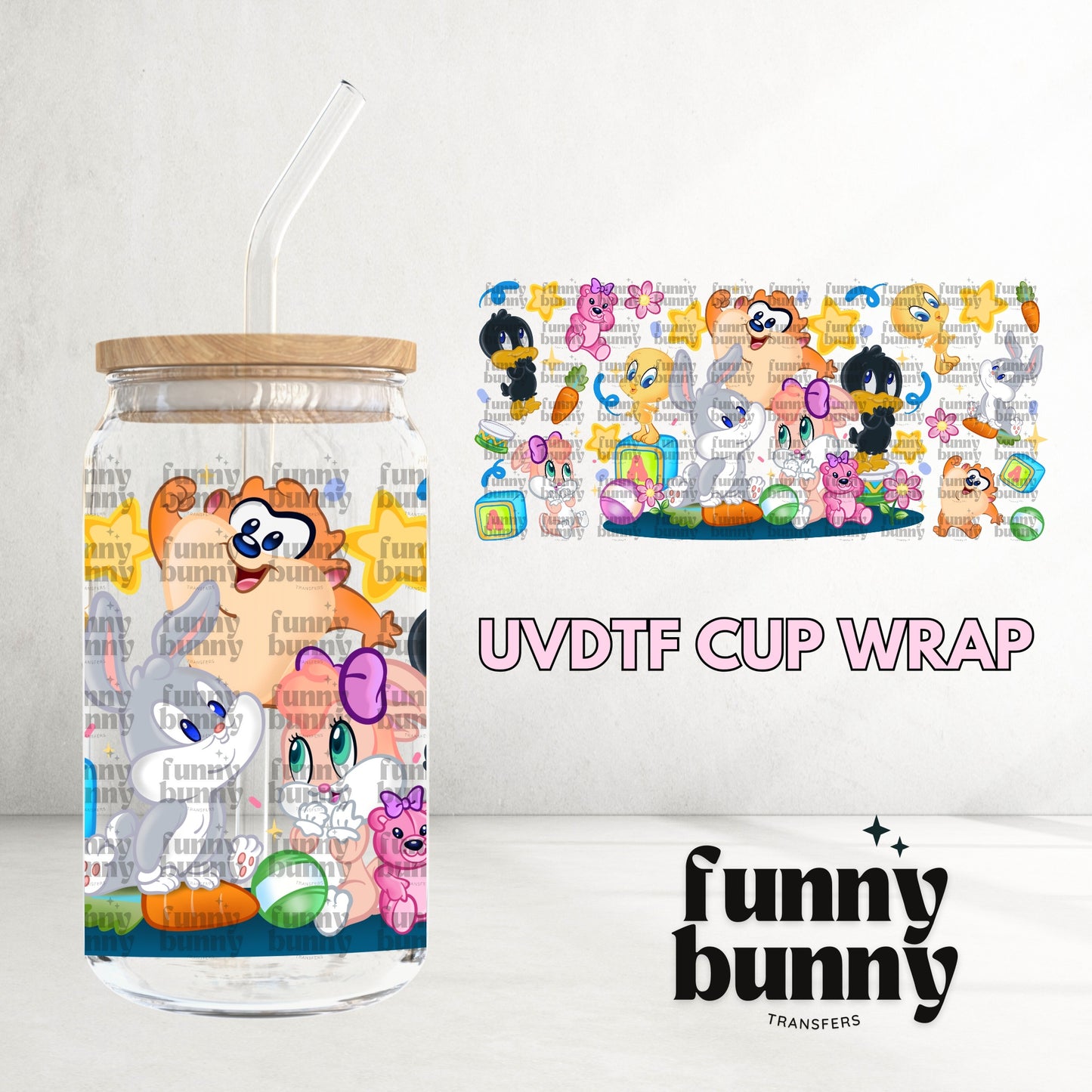 16OZ137 - 16oz UVDTF Cup Wrap