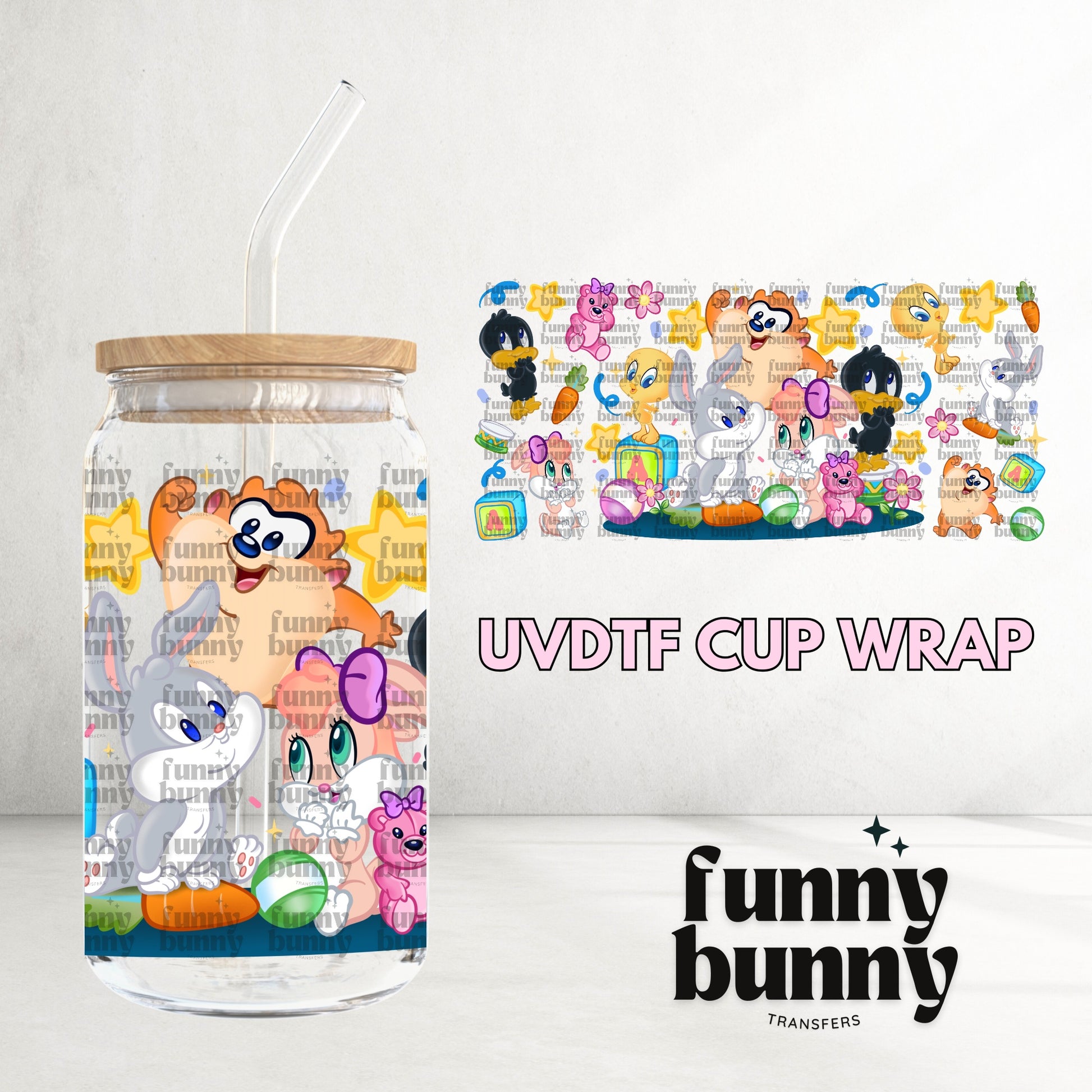 16OZ137 - 16oz UVDTF Cup Wrap