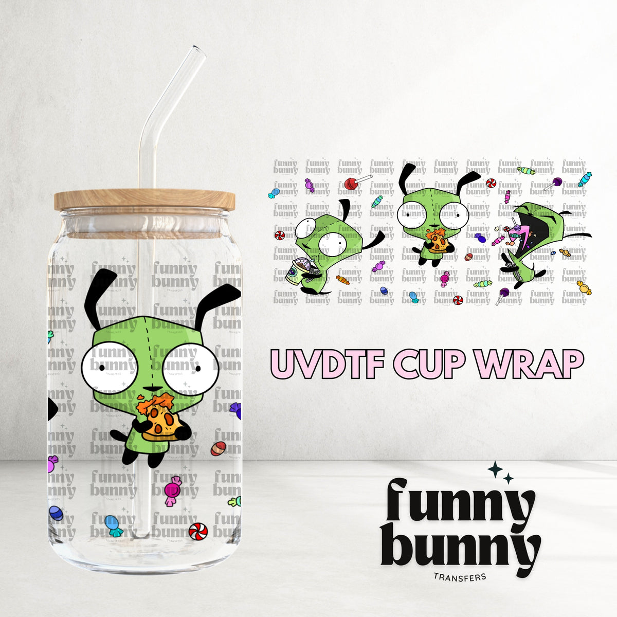 16OZ14 - 16oz UVDTF Cup Wrap