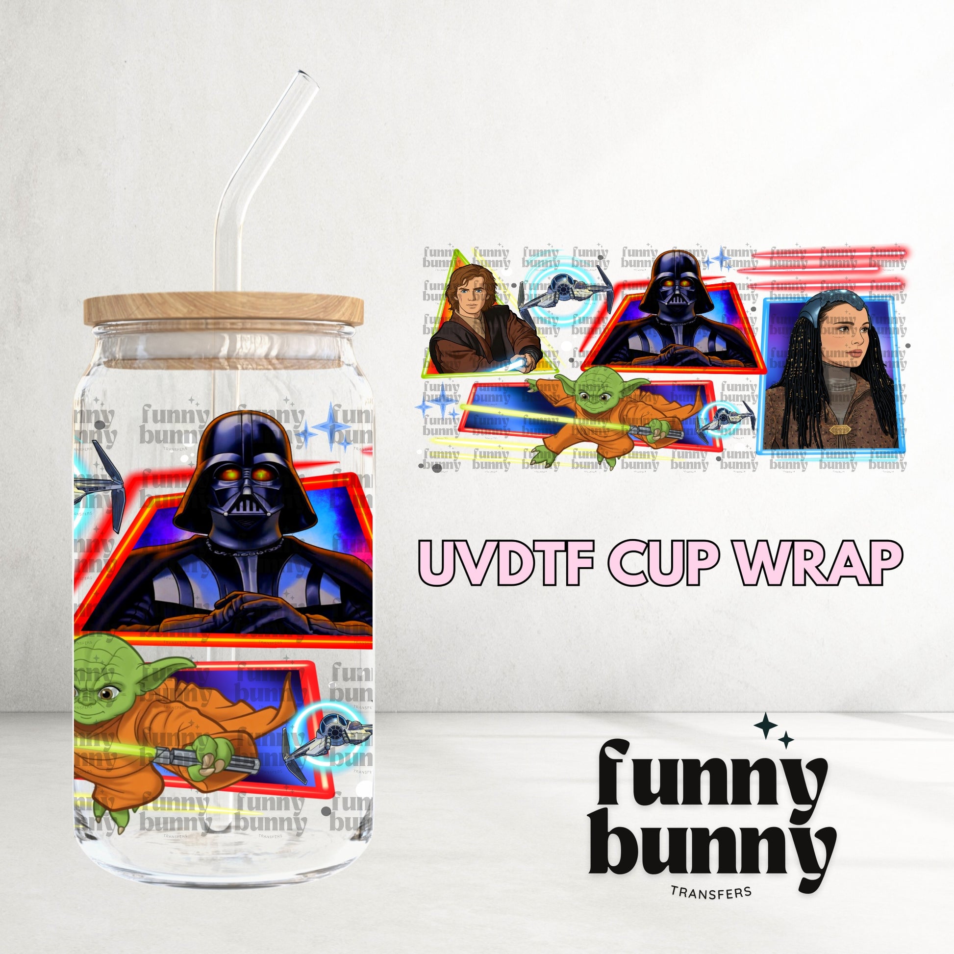 16OZ150 - 16oz UVDTF Cup Wrap