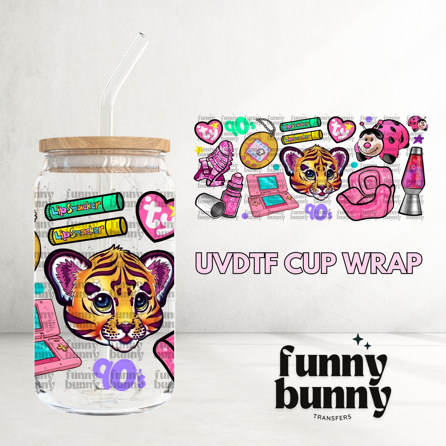 16OZ153 - 16oz UVDTF Cup Wrap