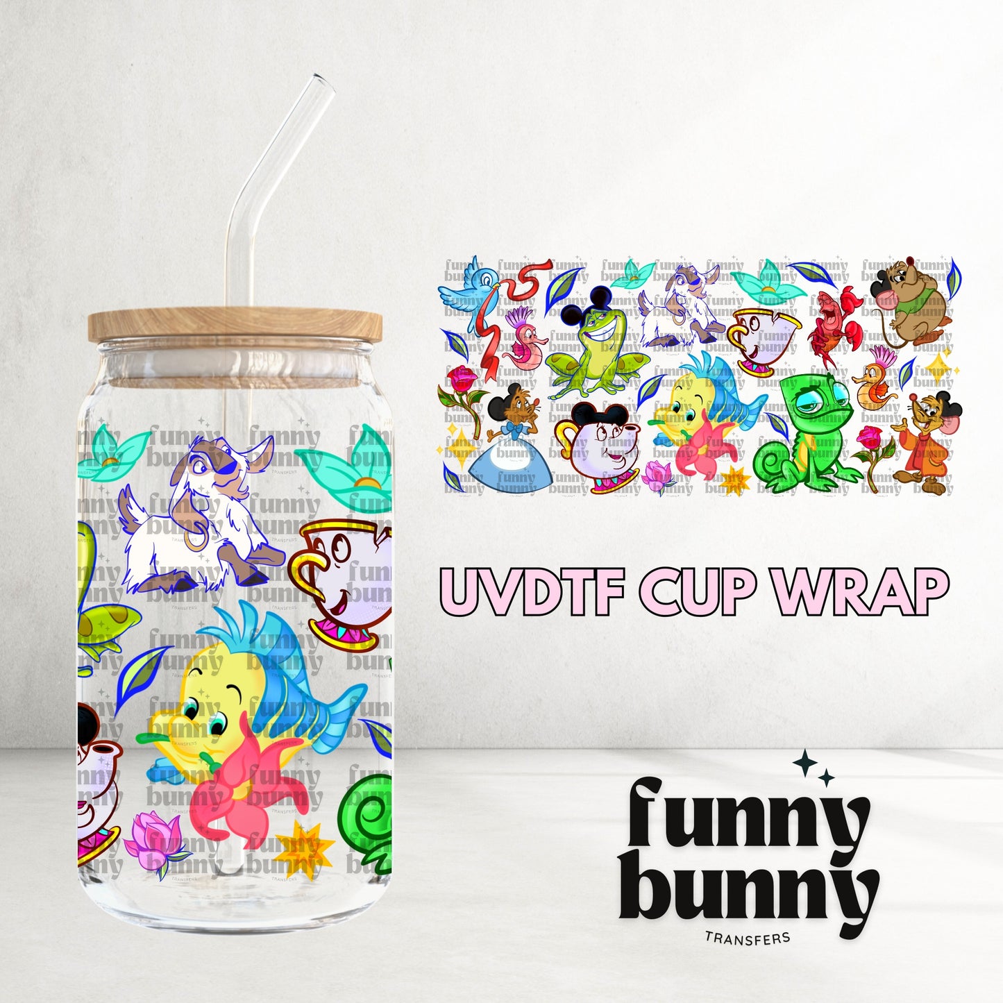 16OZ154 - 16oz UVDTF Cup Wrap
