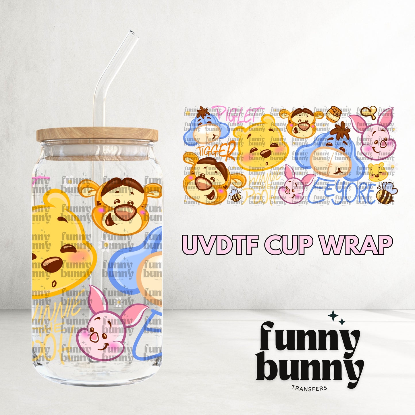 16OZ155 - 16oz UVDTF Cup Wrap