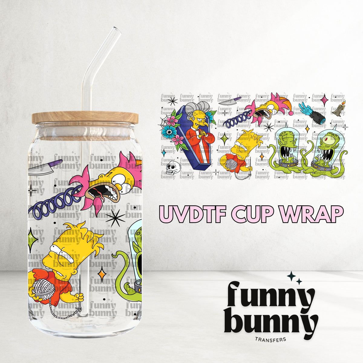 16OZ16 - 16oz UVDTF Cup Wrap