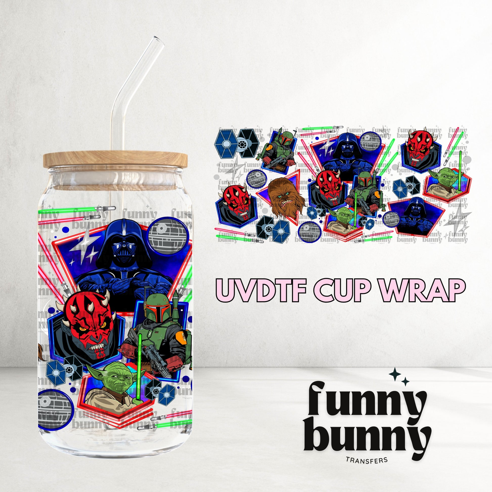 16OZ165 - 16oz UVDTF Cup Wrap