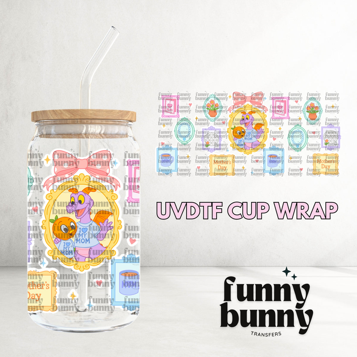16OZ167 - 16oz UVDTF Cup Wrap