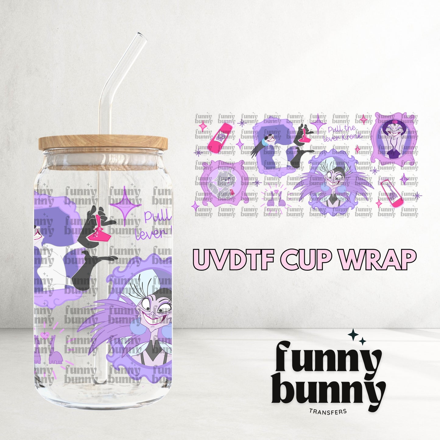 16OZ172 - 16oz UVDTF Cup Wrap