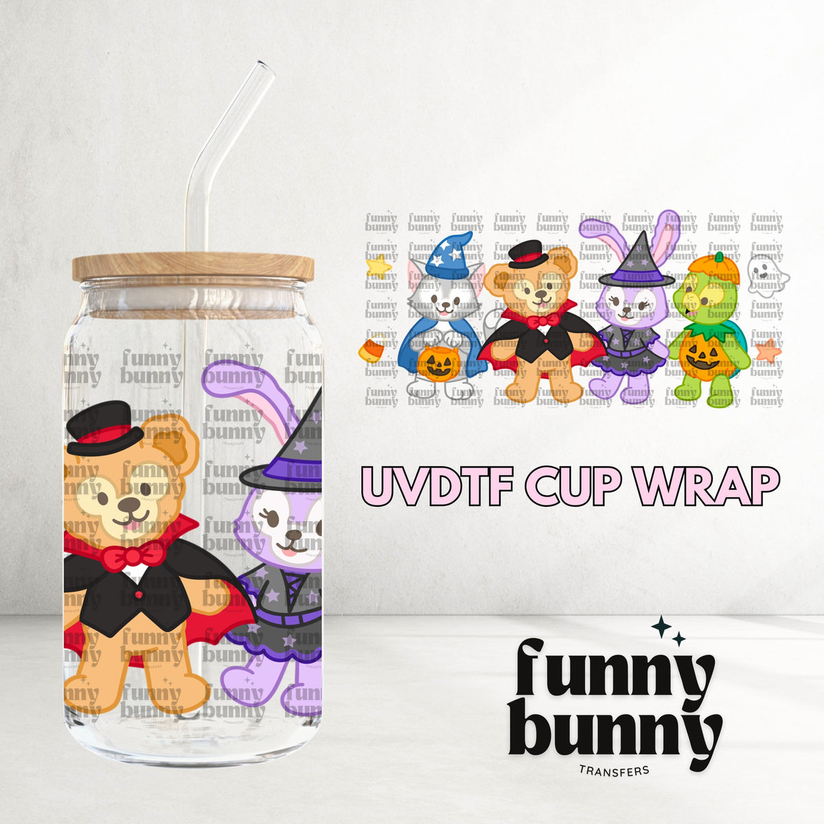 16OZ174 - 16oz UVDTF Cup Wrap
