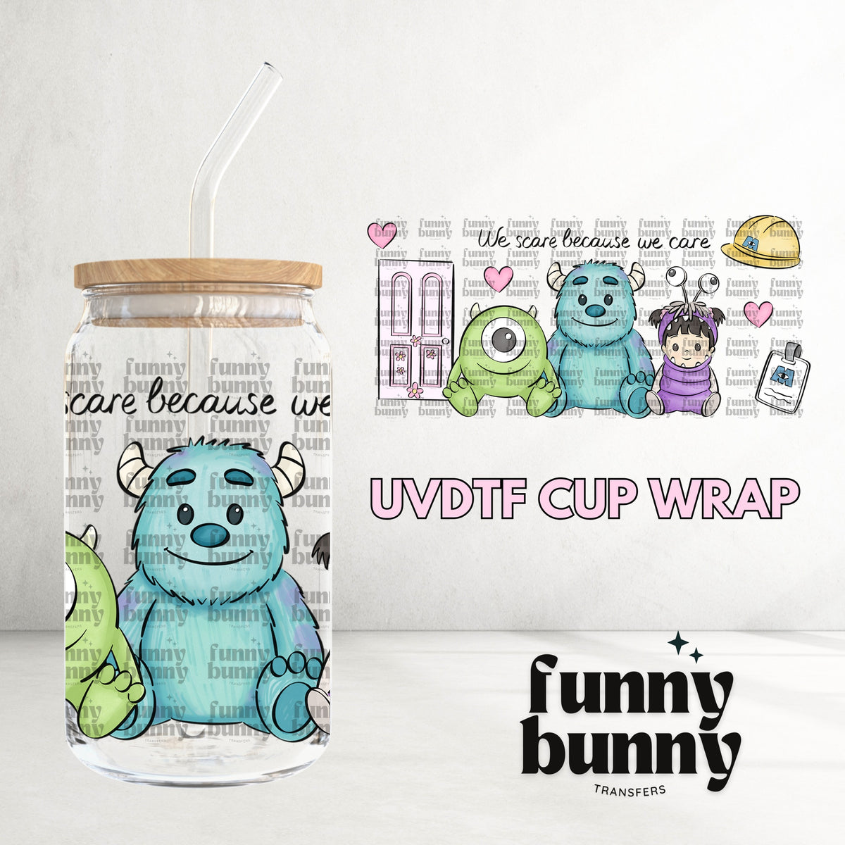 16OZ176 - 16oz UVDTF Cup Wrap