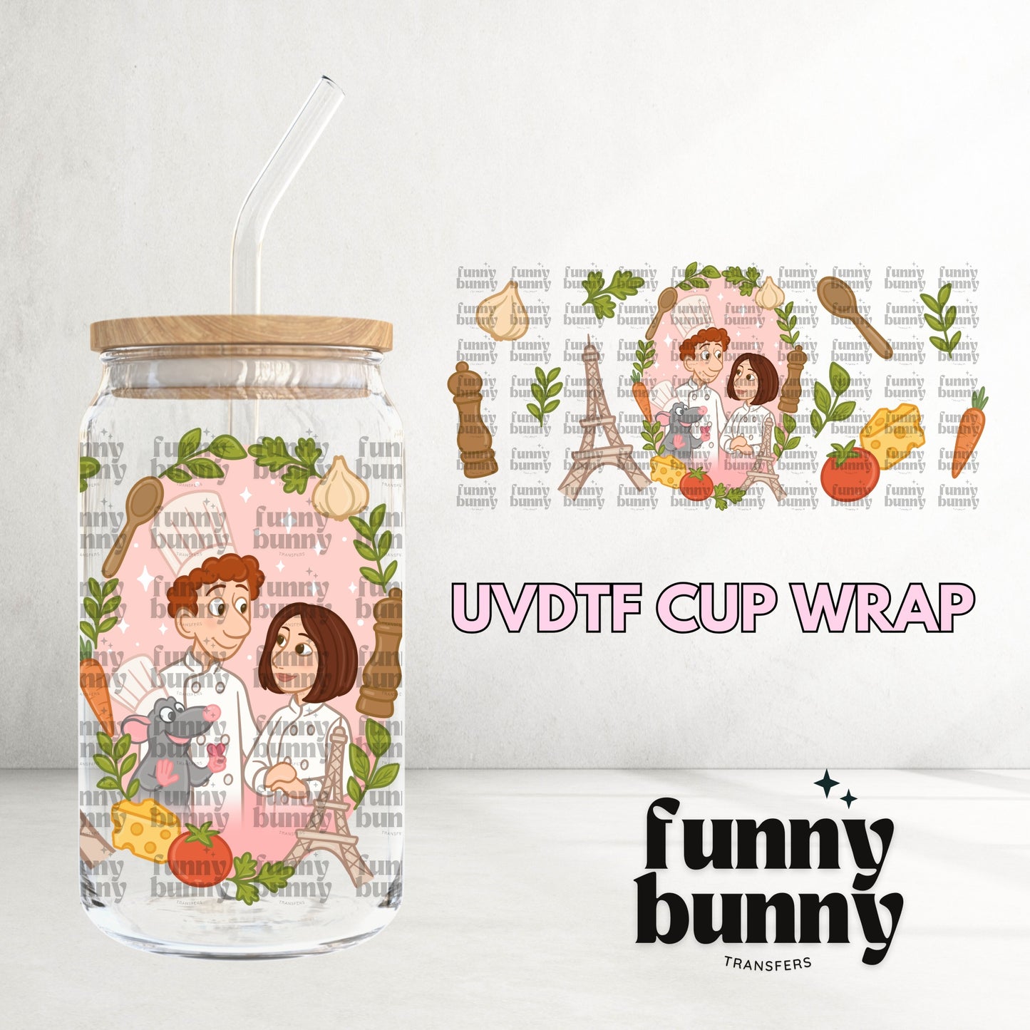 16OZ180 - 16oz UVDTF Cup Wrap