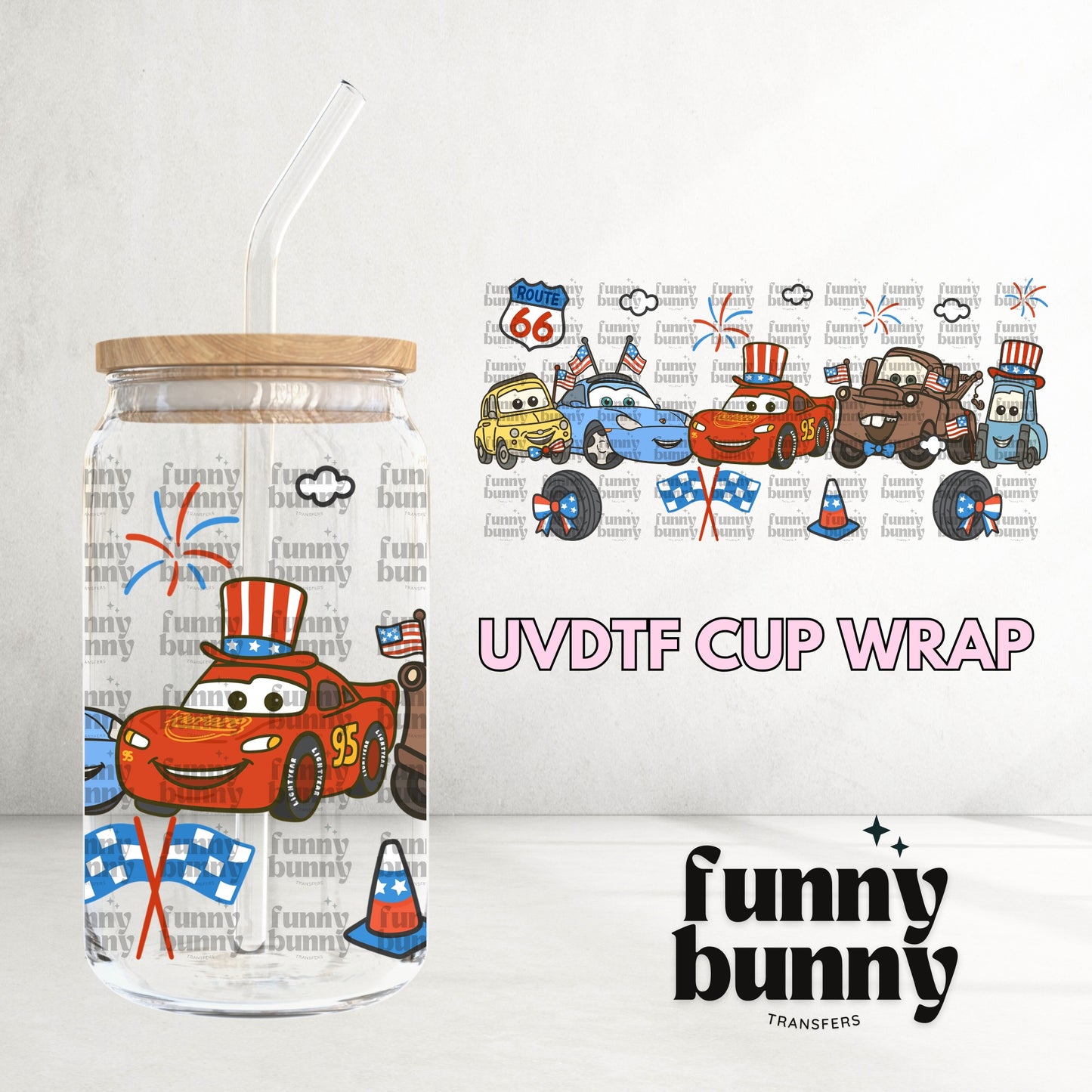 16OZ182 - 16oz UVDTF Cup Wrap