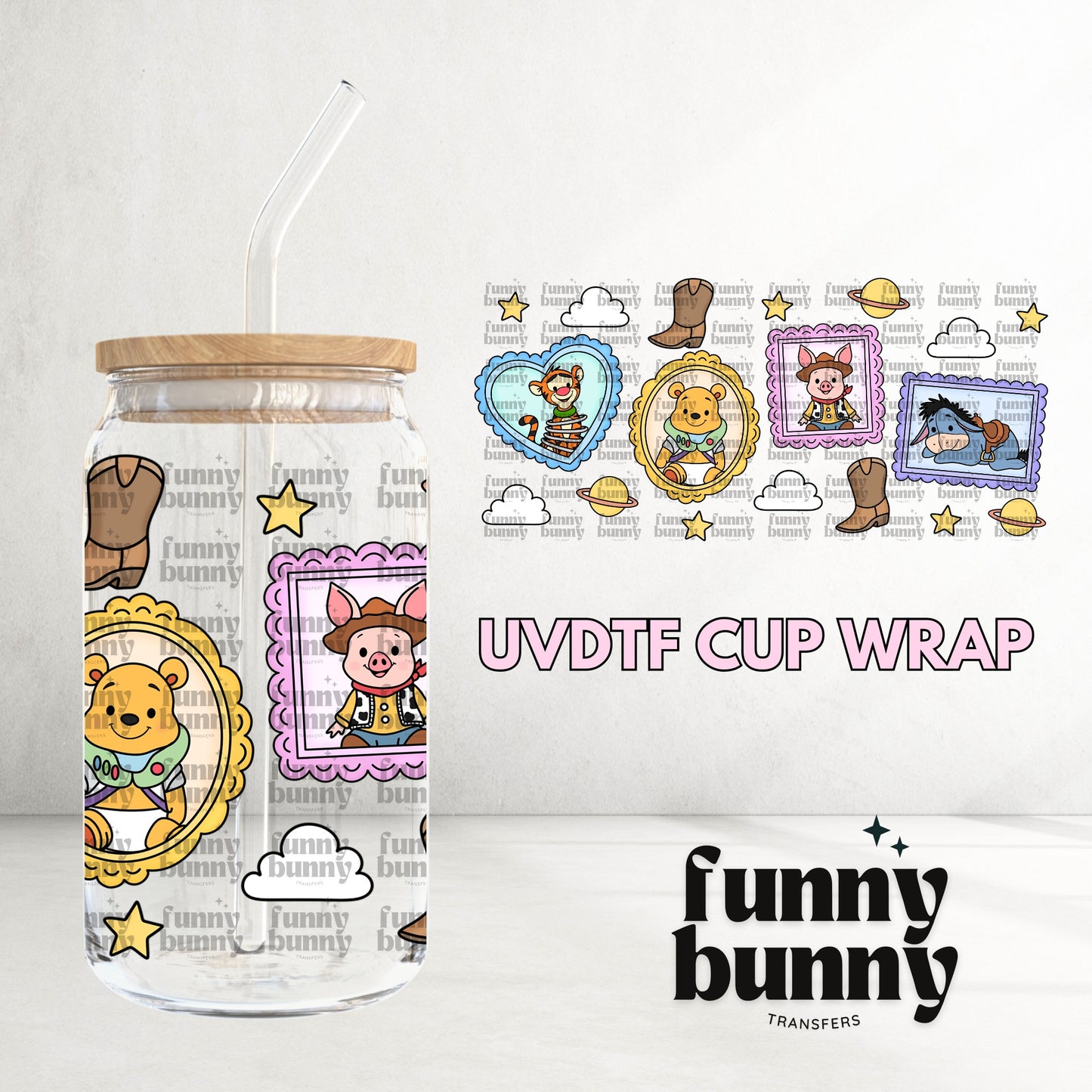 16OZ183 - 16oz UVDTF Cup Wrap