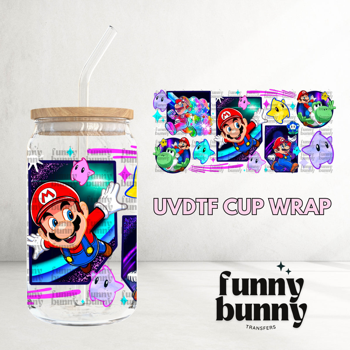 16OZ185 - 16oz UVDTF Cup Wrap