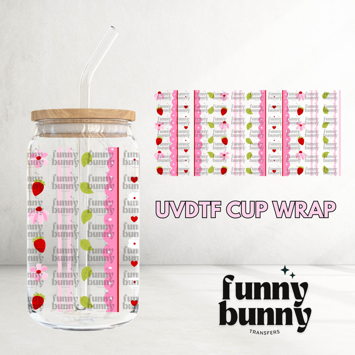 16OZ187 - 16oz UVDTF Cup Wrap
