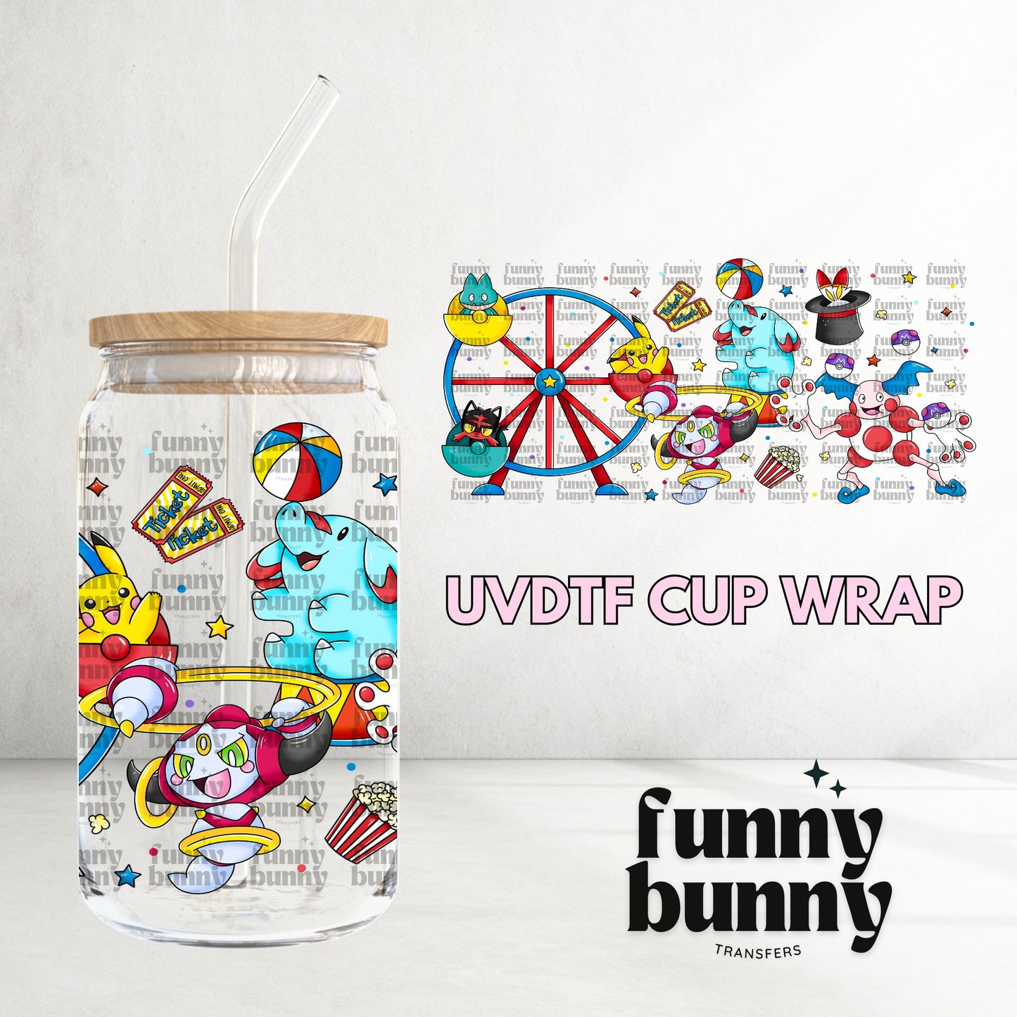 16OZ19 - 16oz UVDTF Cup Wrap