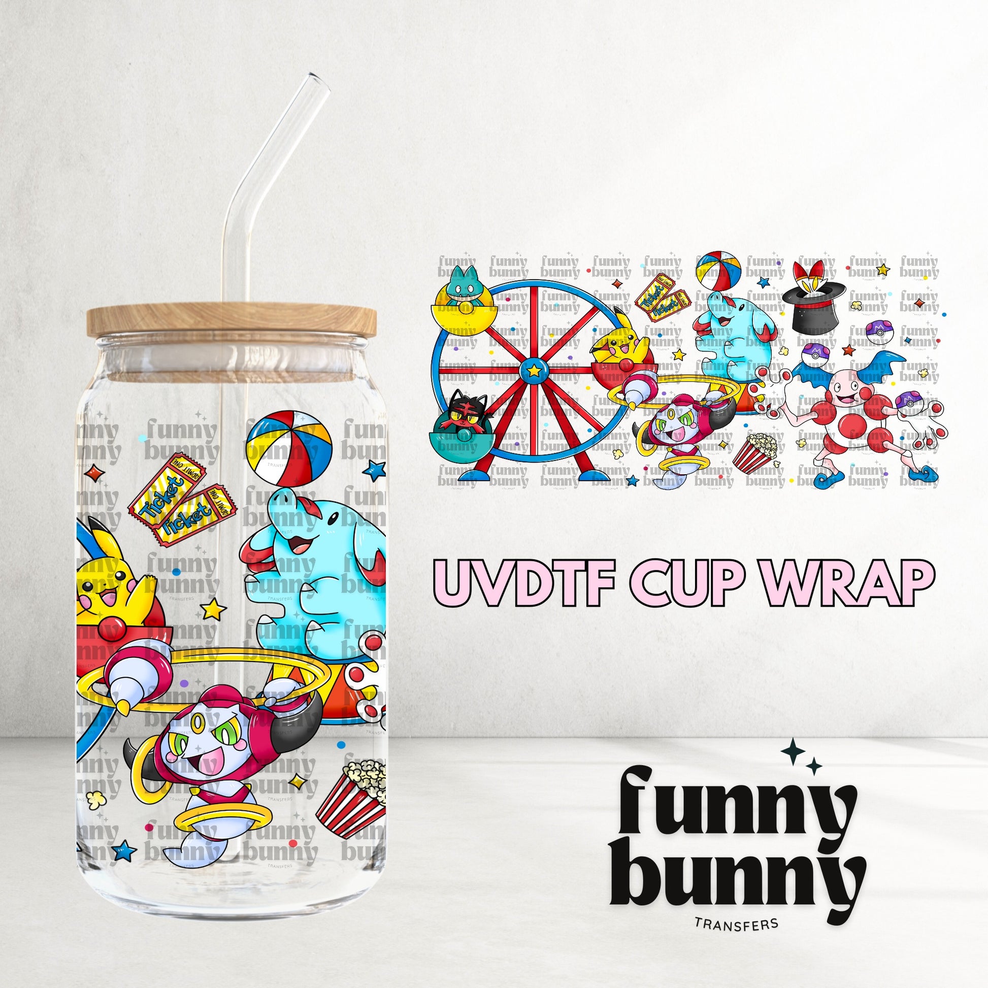 16OZ19 - 16oz UVDTF Cup Wrap