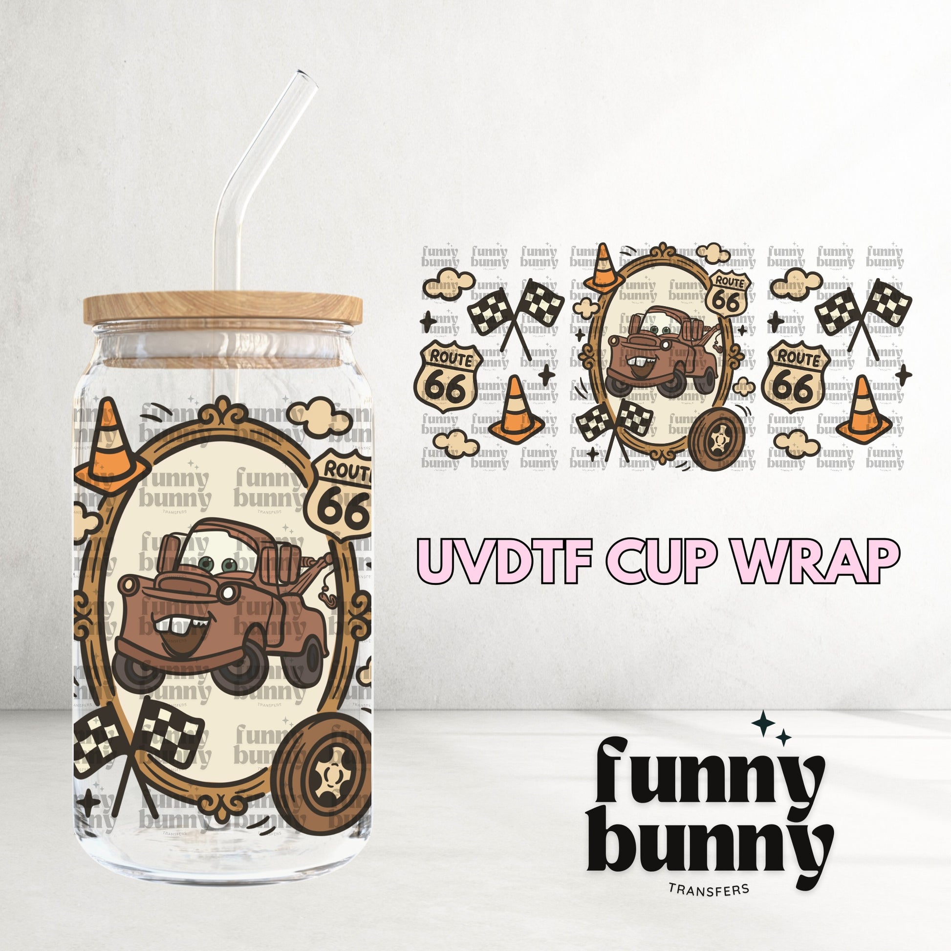 16OZ190 - 16oz UVDTF Cup Wrap