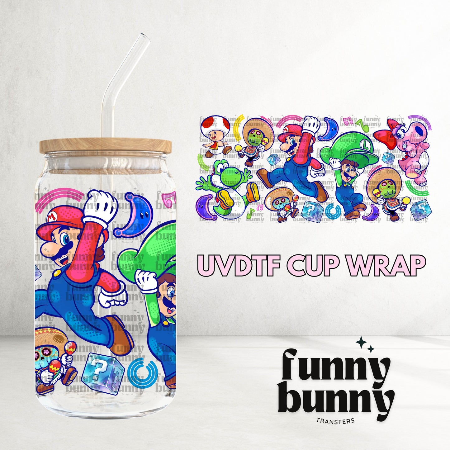 16OZ193 - 16oz UVDTF Cup Wrap