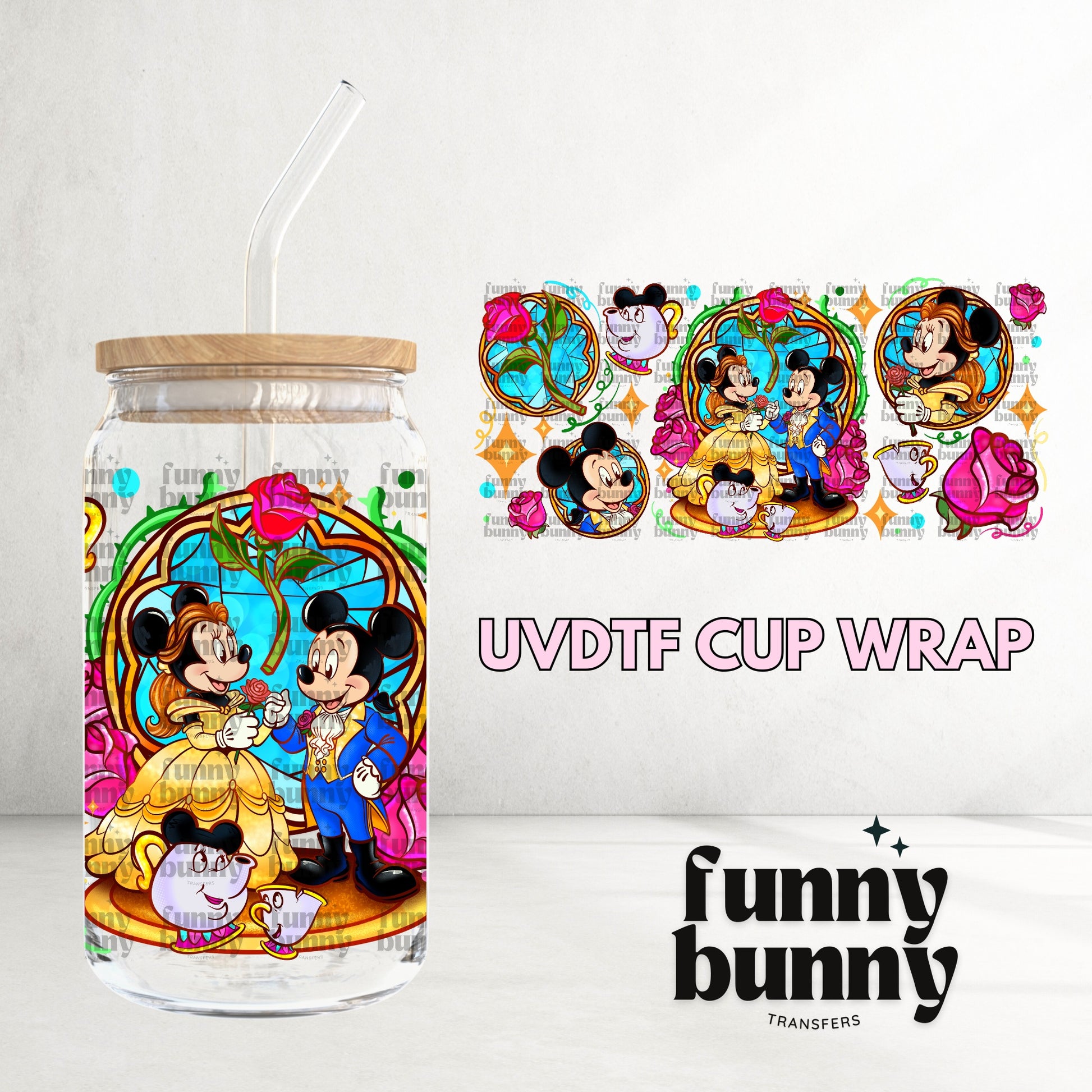 16OZ196 - 16oz UVDTF Cup Wrap