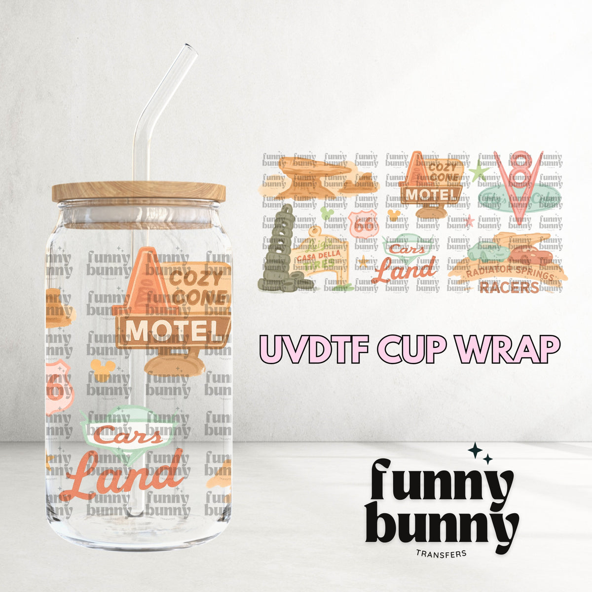 16OZ201 - 16oz UVDTF Cup Wrap