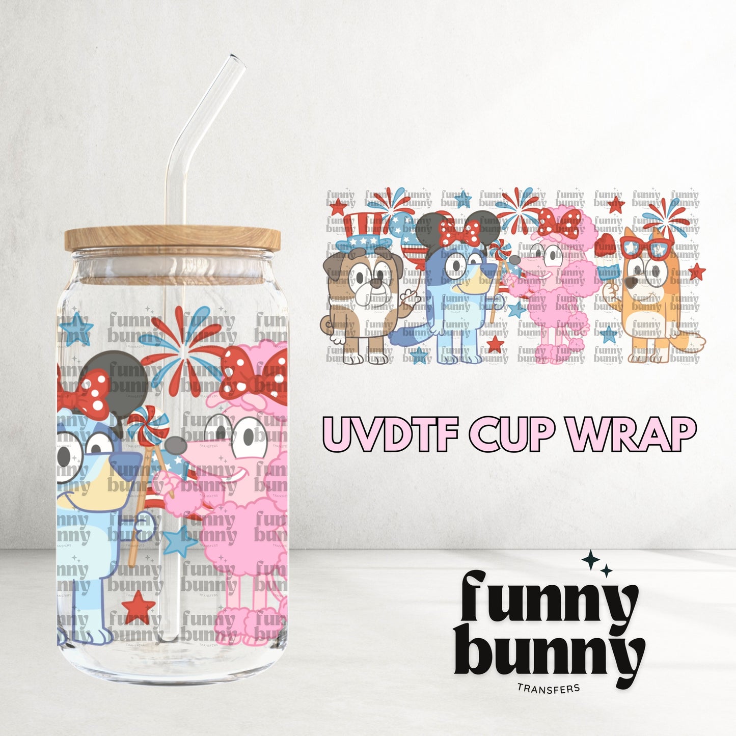 16OZ203 - 16oz UVDTF Cup Wrap