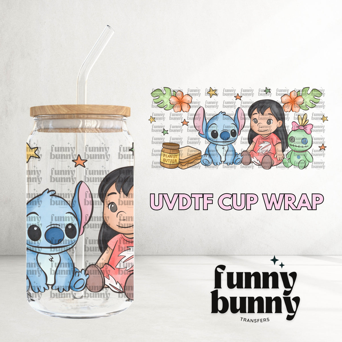16OZ205 - 16oz UVDTF Cup Wrap