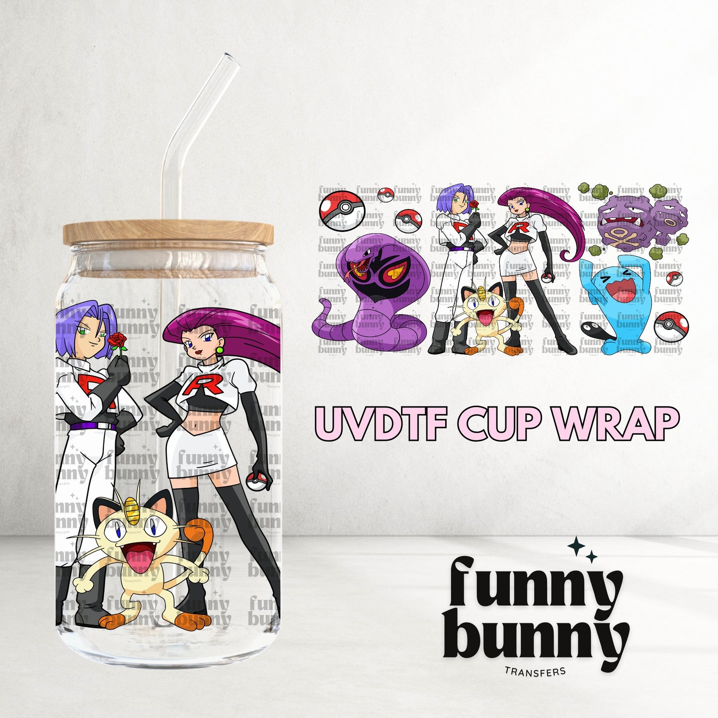 16OZ21 - 16oz UVDTF Cup Wrap