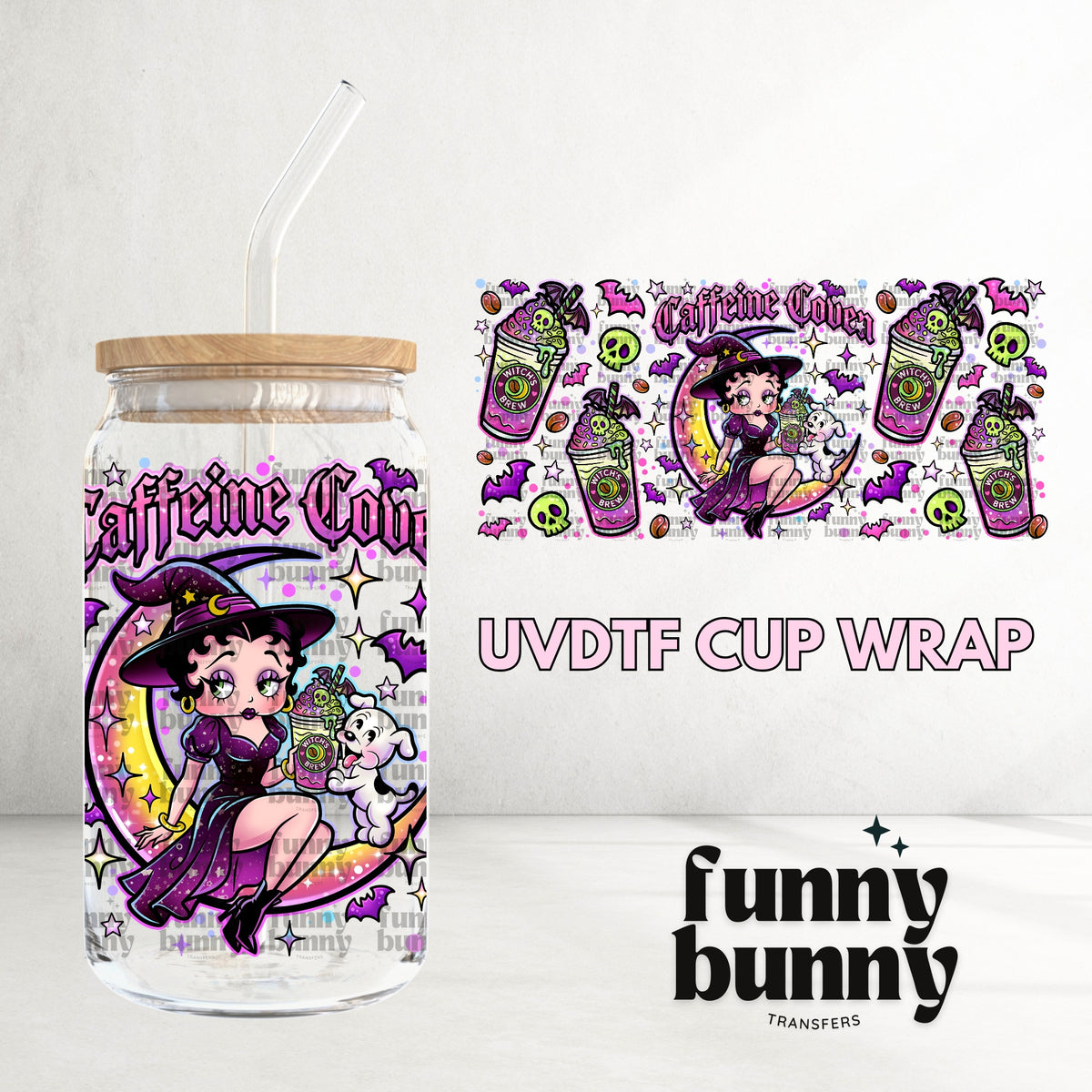16OZ217 - 16oz UVDTF Cup Wrap