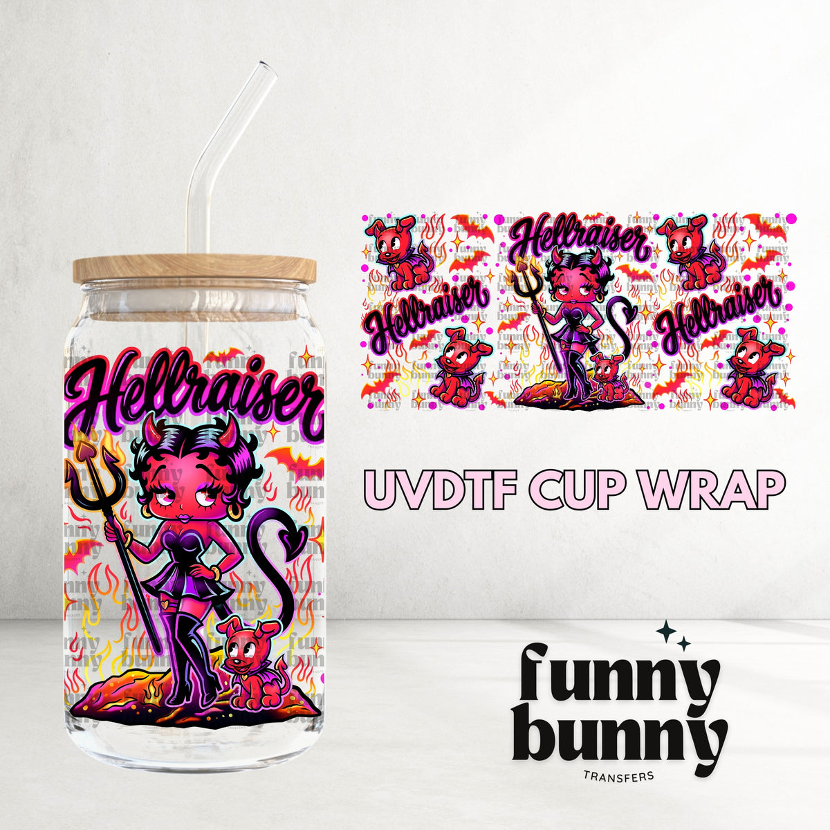 16OZ227 - 16oz UVDTF Cup Wrap