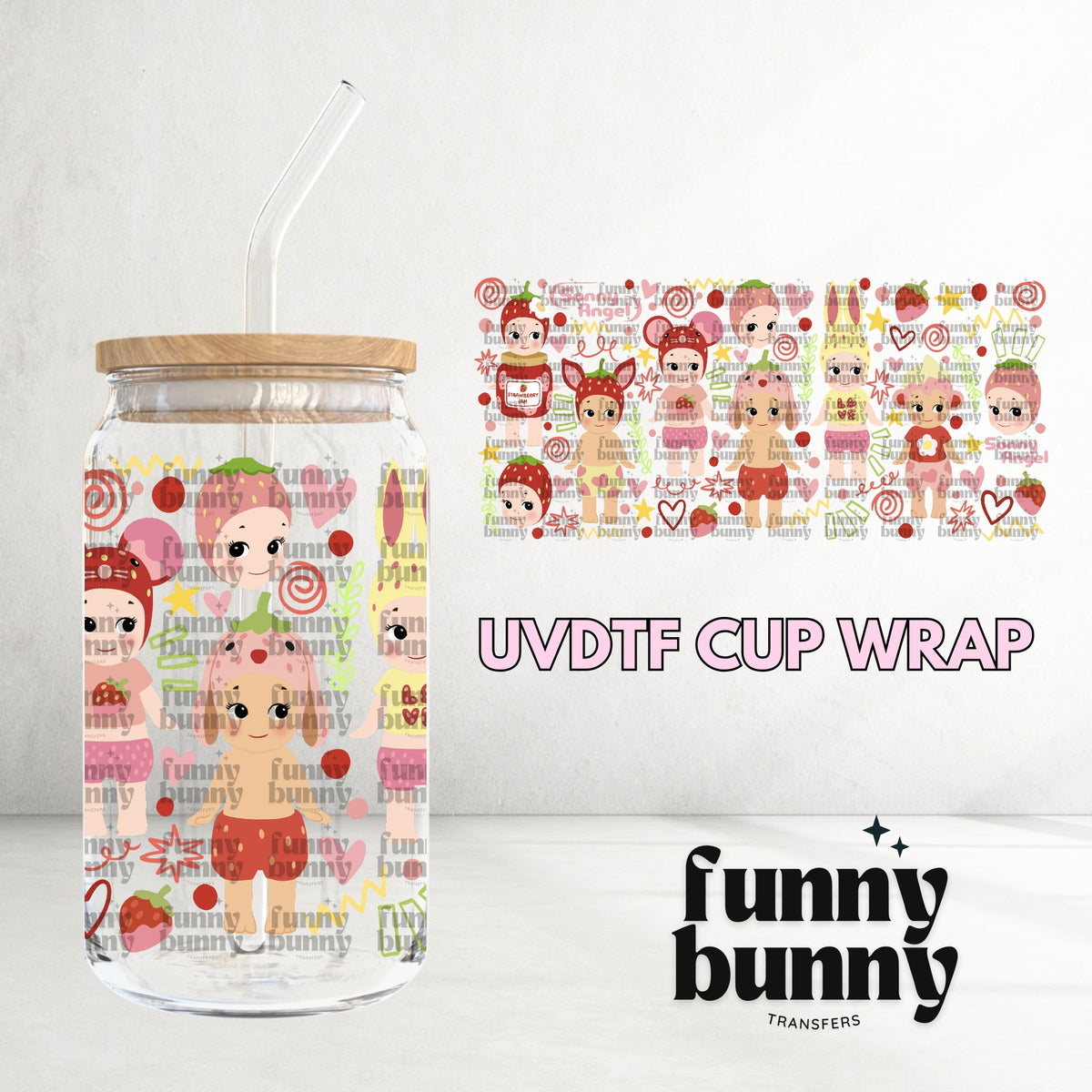 16OZ234 - 16oz UVDTF Cup Wrap