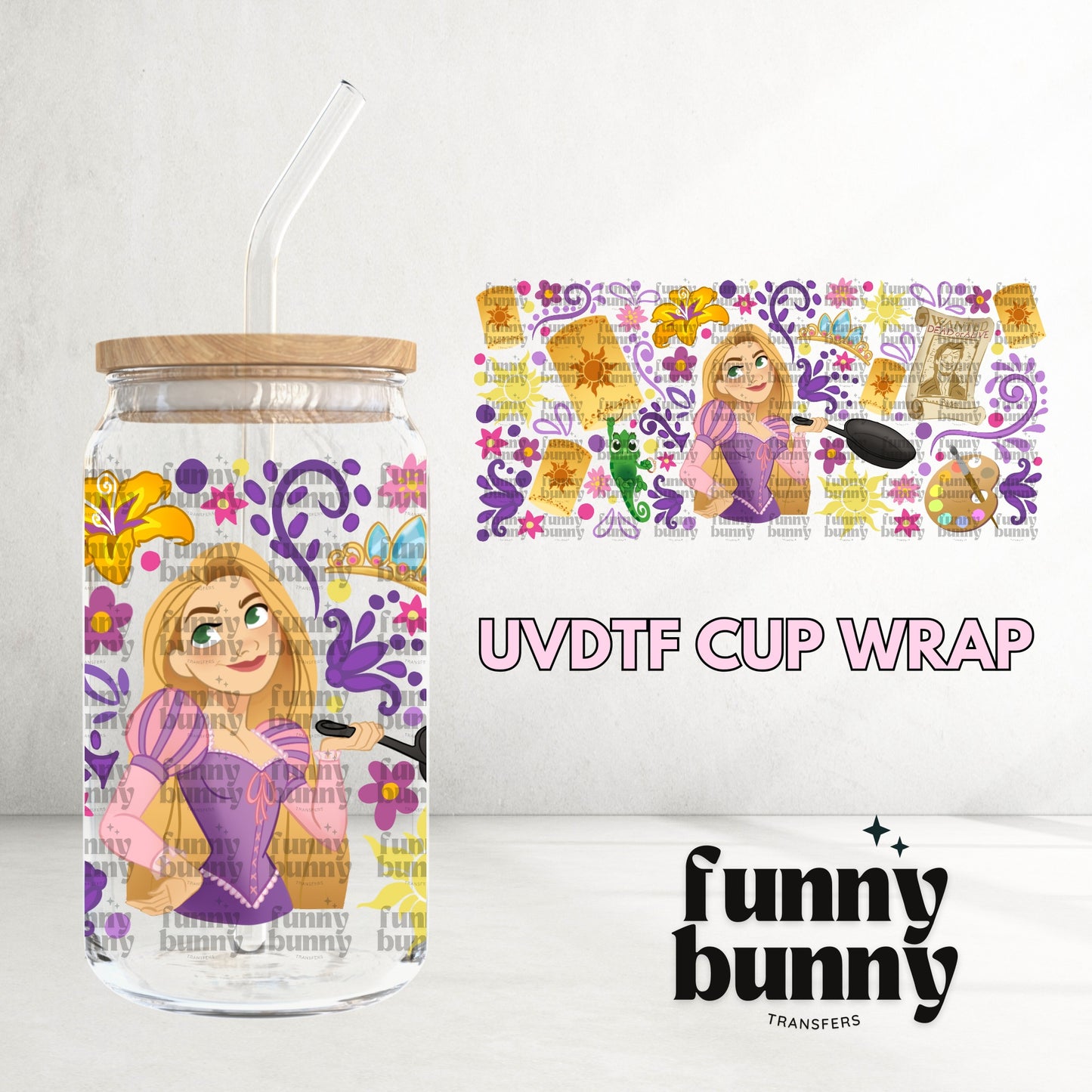 16OZ238 - 16oz UVDTF Cup Wrap