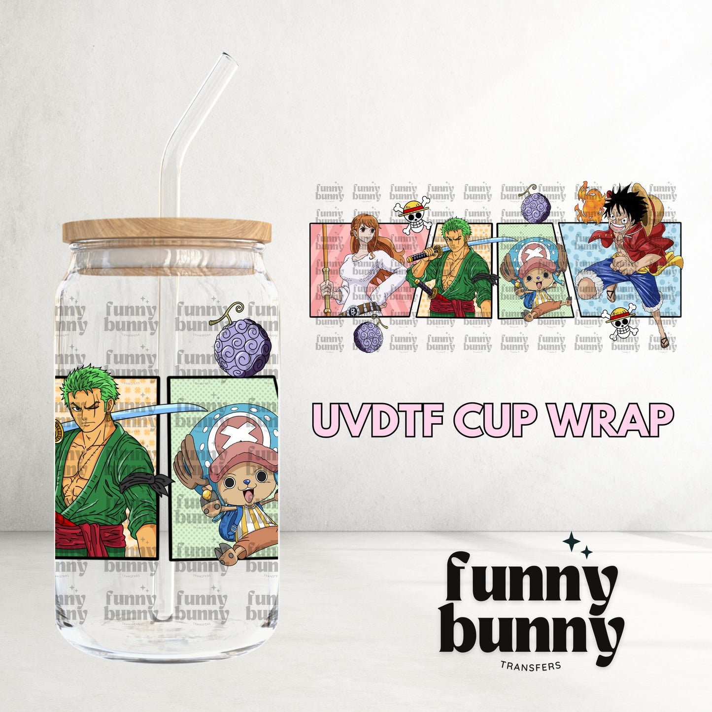 16OZ24 - 16oz UVDTF Cup Wrap