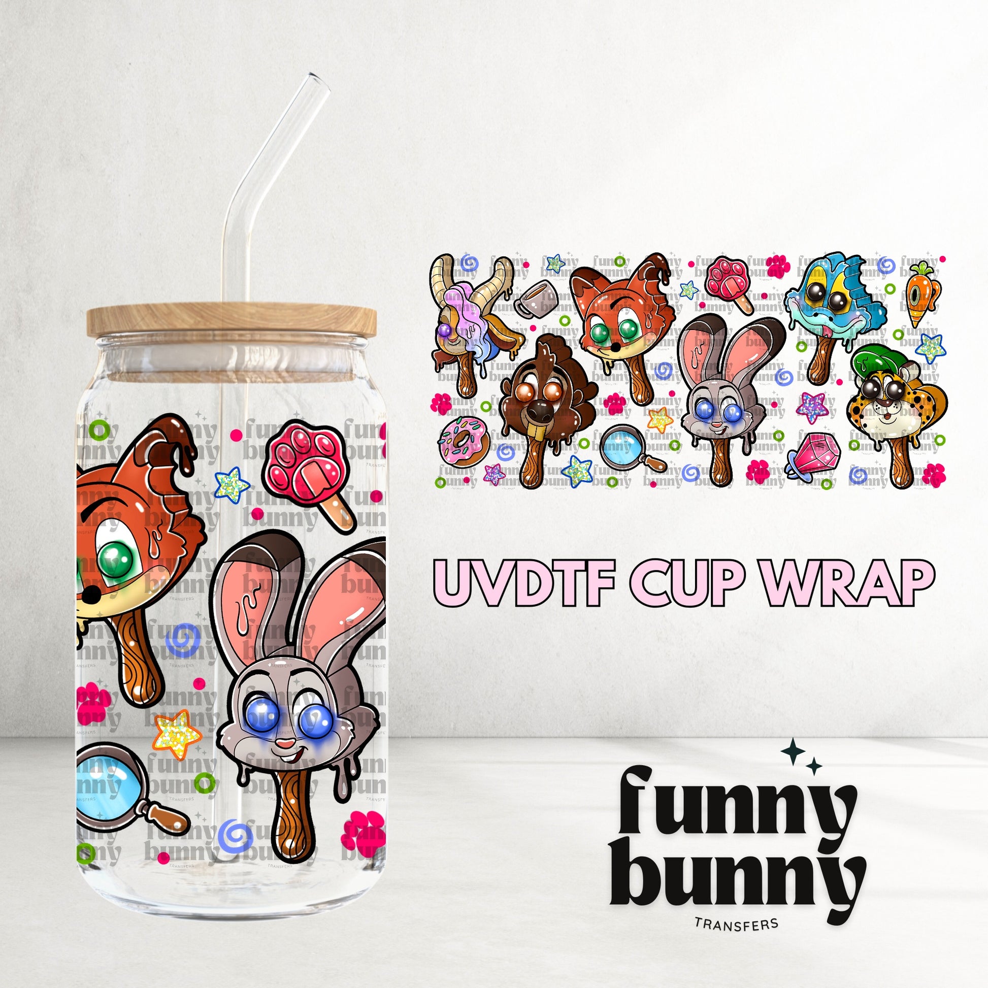 16OZ247 - 16oz UVDTF Cup Wrap