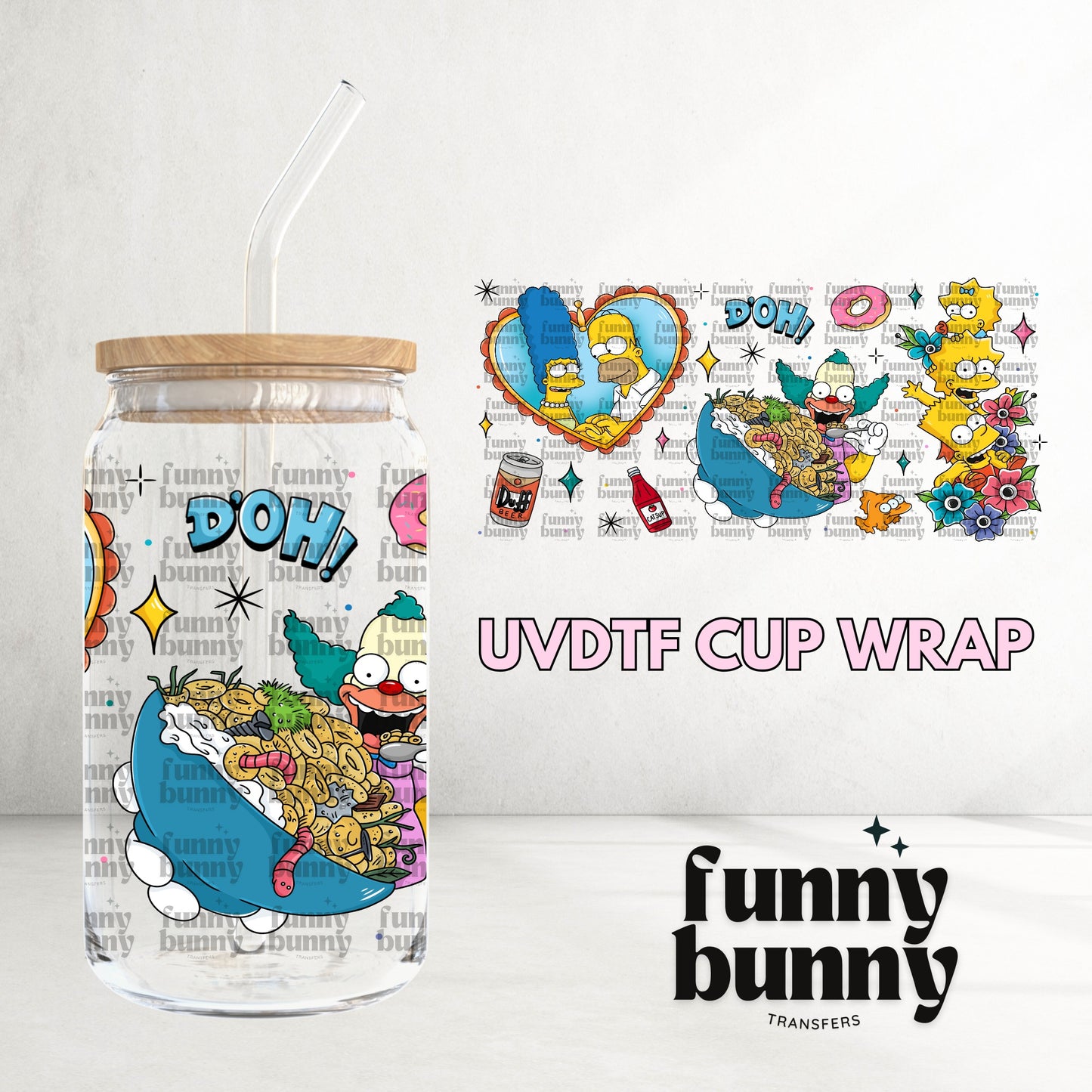 16OZ25 - 16oz UVDTF Cup Wrap