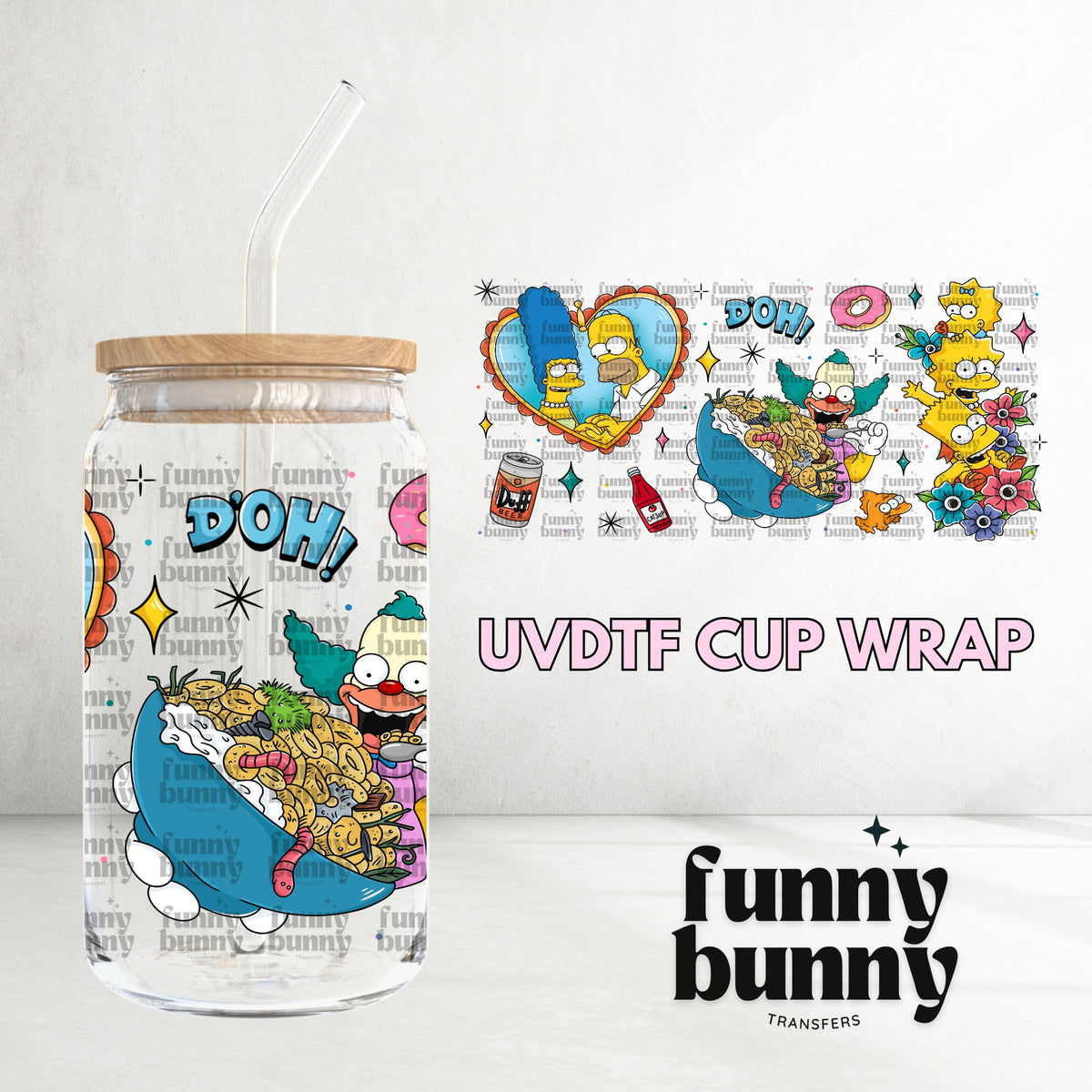 16OZ25 - 16oz UVDTF Cup Wrap
