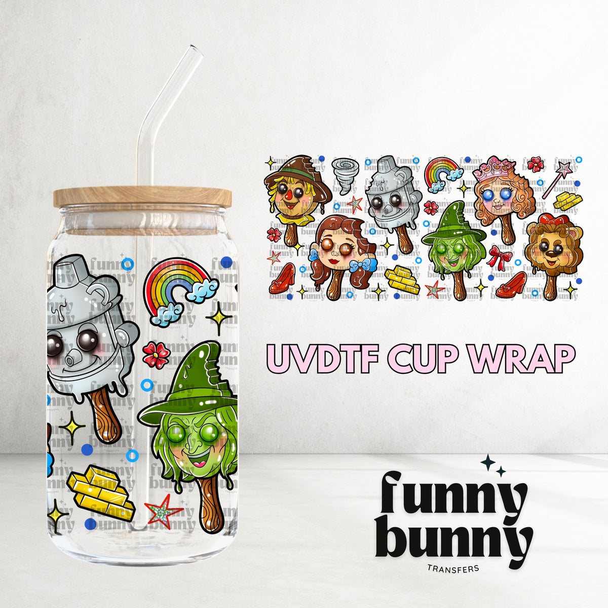16OZ251 - 16oz UVDTF Cup Wrap