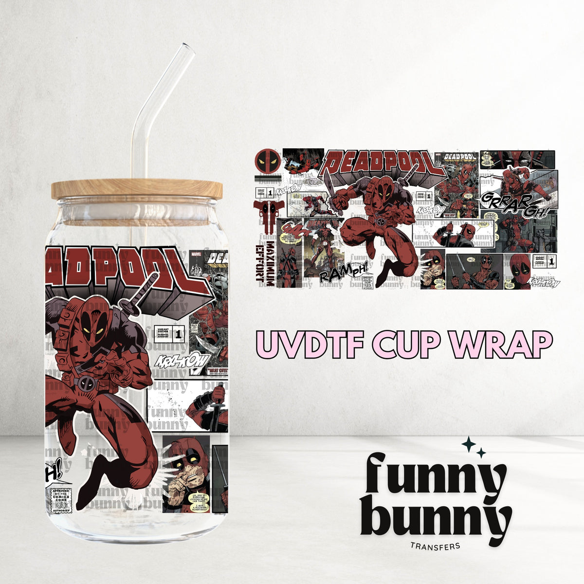 16OZ254 - 16oz UVDTF Cup Wrap