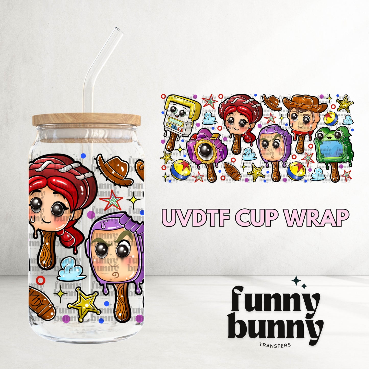 16OZ255 - 16oz UVDTF Cup Wrap