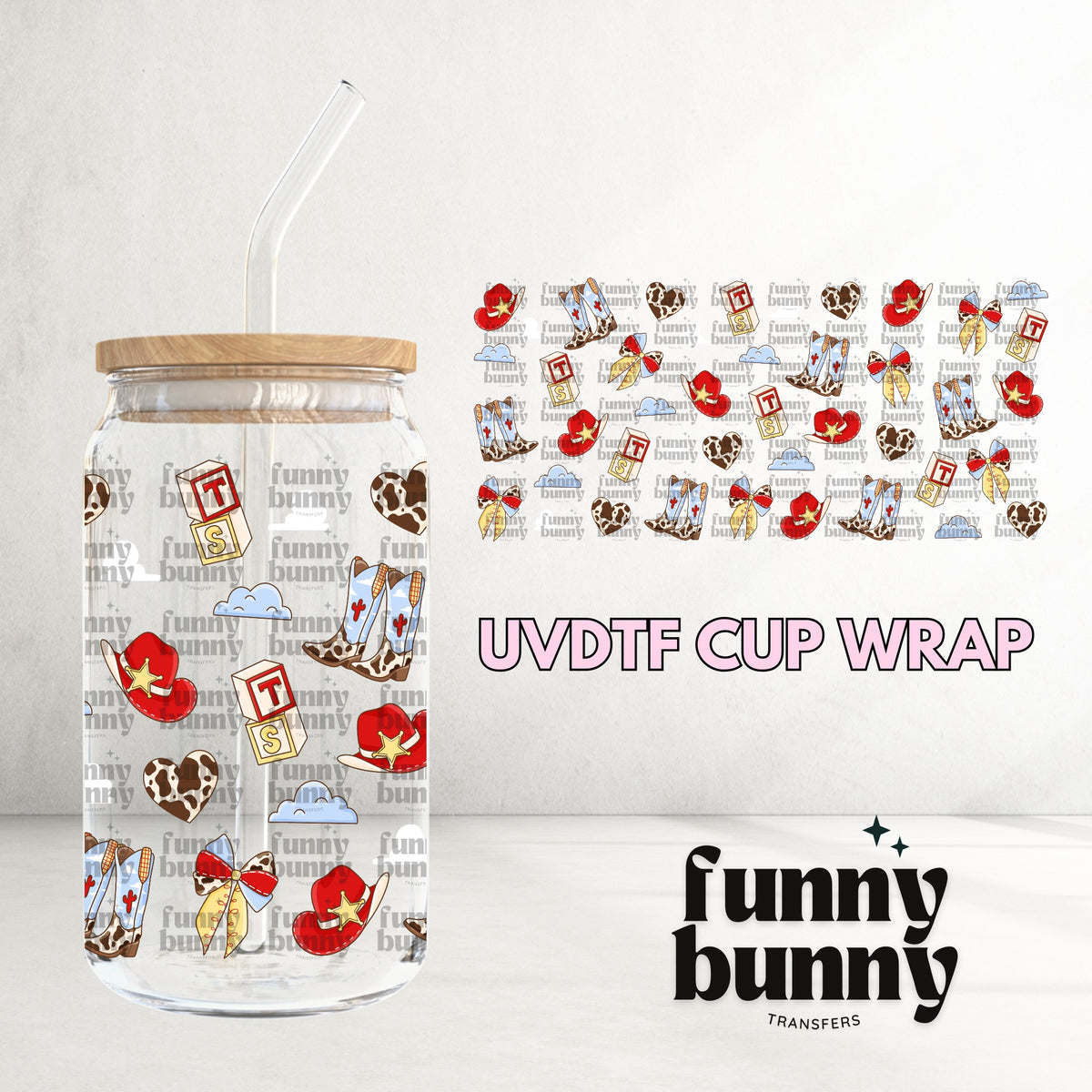 16OZ263 - 16oz UVDTF Cup Wrap