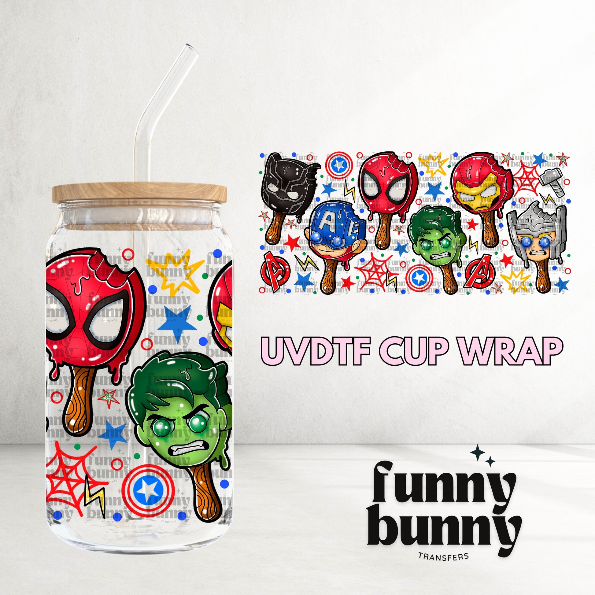 16OZ264 - 16oz UVDTF Cup Wrap